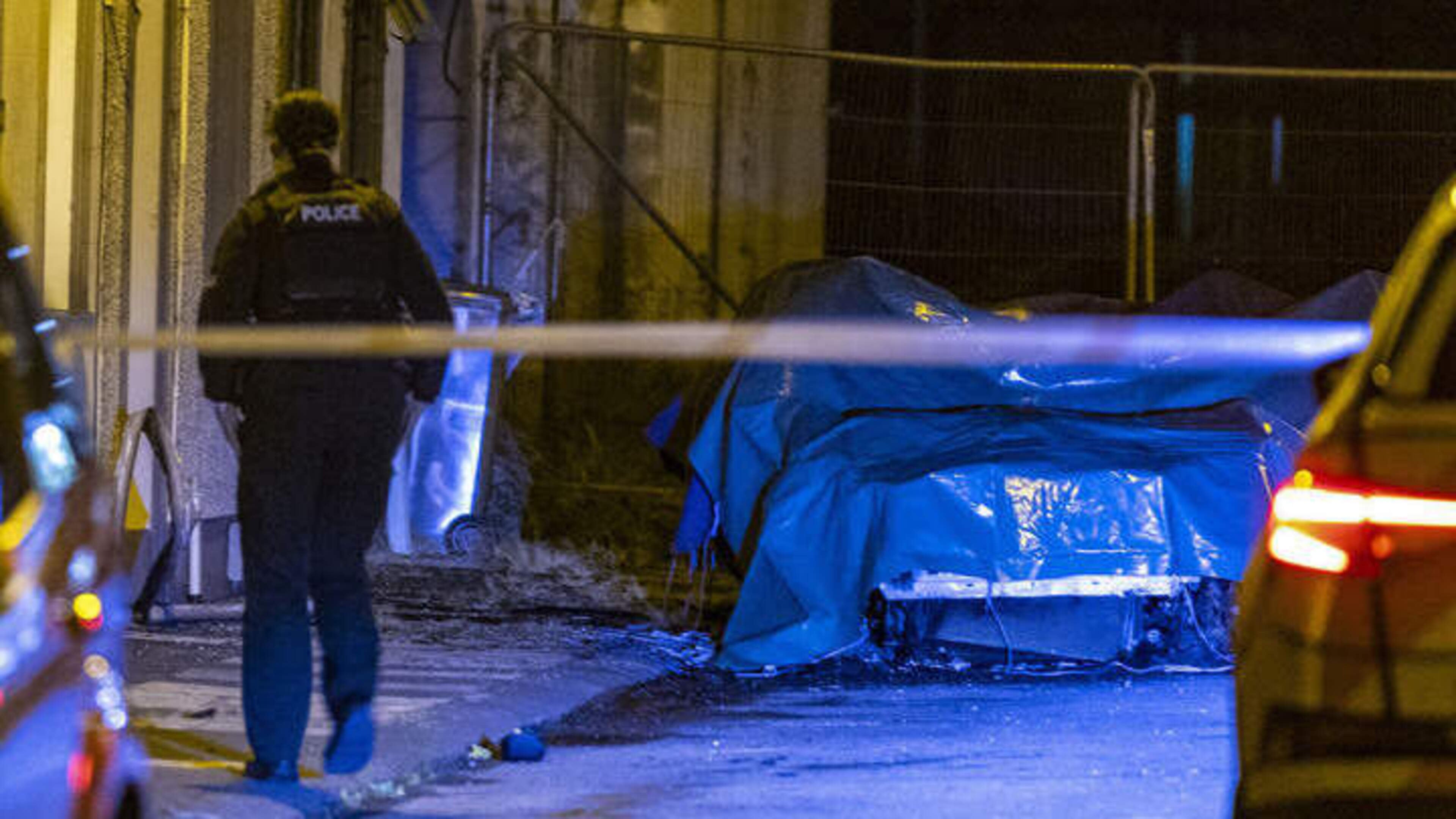 Investigation launched after body of man found inside burning car in Co Armagh