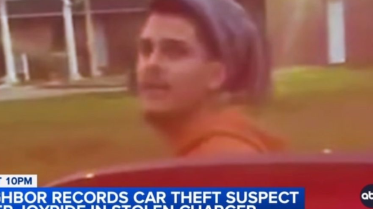 Brazen car thief caught on camera laughing about crashing stolen ...