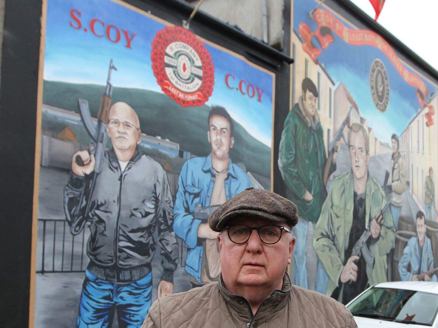 Loyalist mural ‘hero’ Joe Coggle shot dad dead as he said the Rosary ...