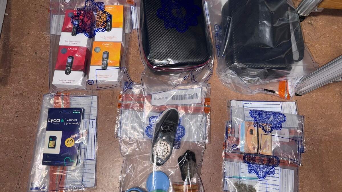 Gardai seize drone and phones used to smuggle drugs into prison in latest Ballymun crackdown
