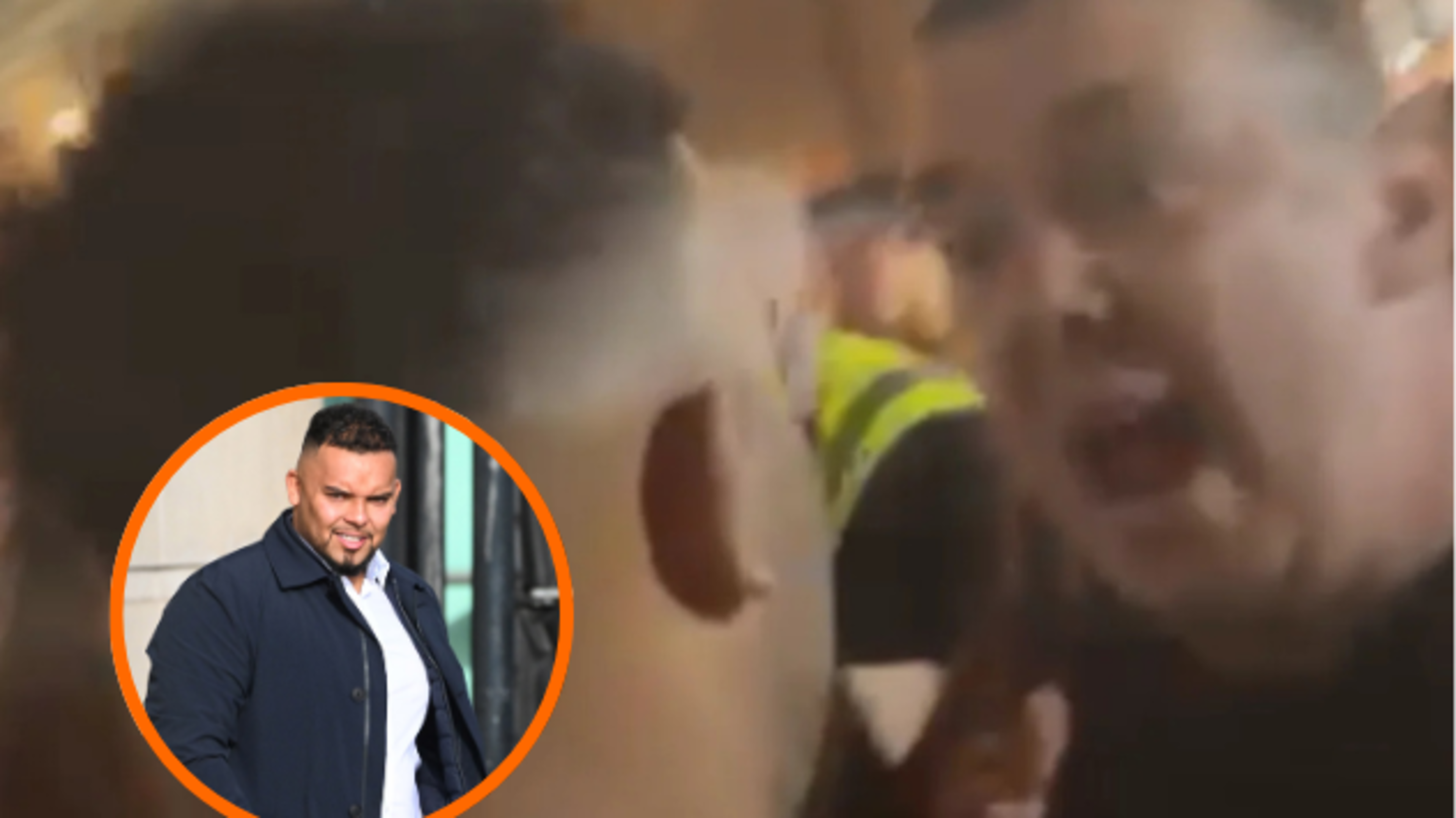 Bust-up which saw man threaten to shoot death driver ‘not linked to gun attack at home’, insist pals
