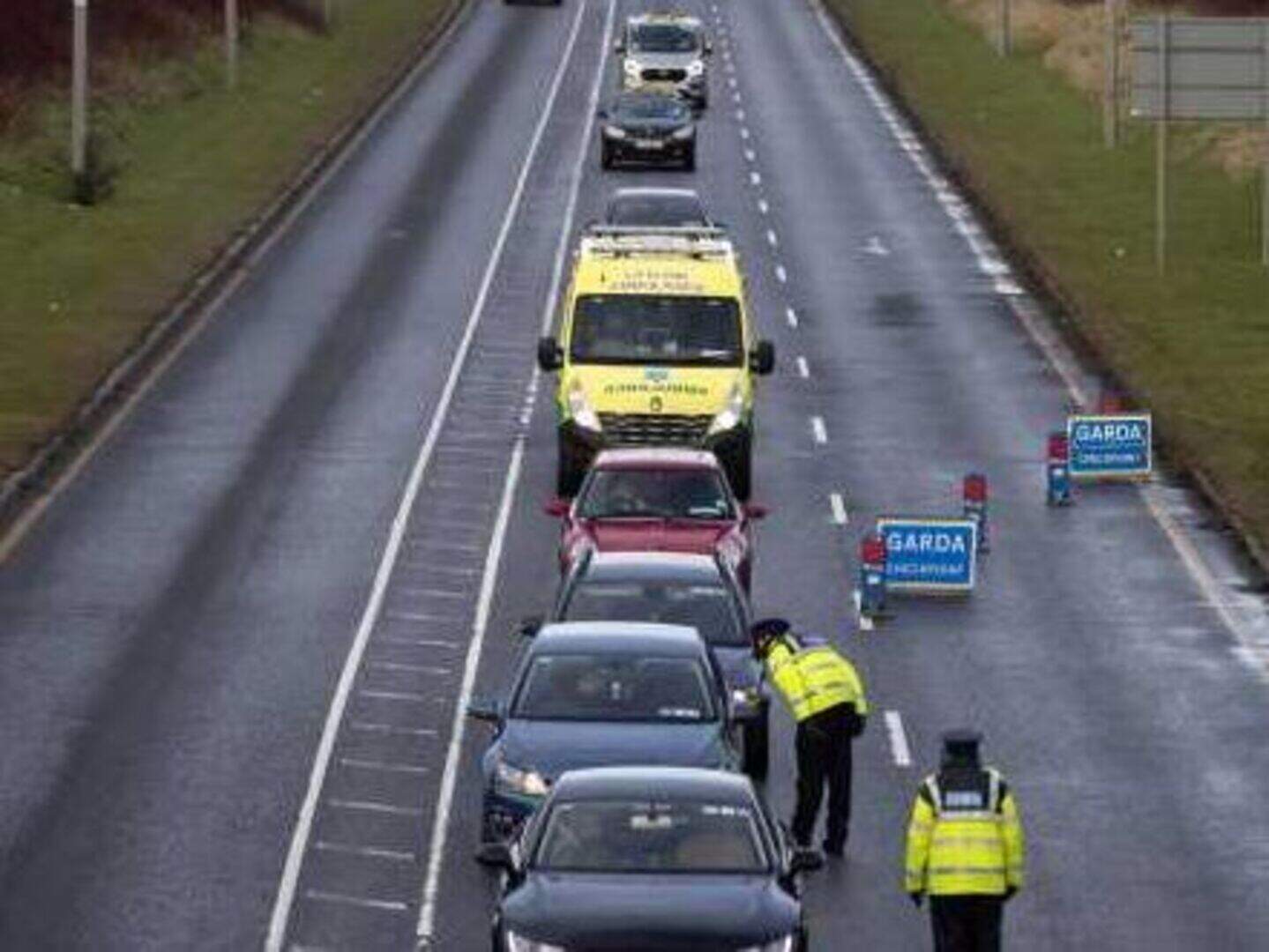 Almost half of Irish drivers were stopped at garda checkpoints in ...