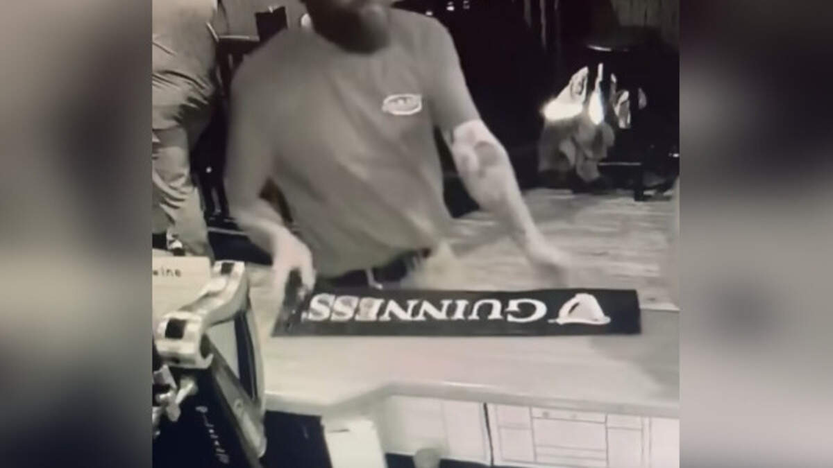 Man shamed for brazenly stealing Guinness mat from busy Irish Pub in Australia