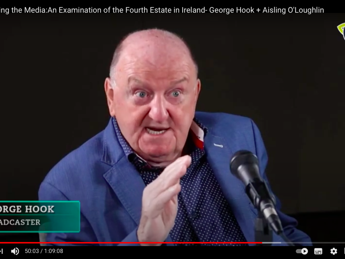 George Hook takes a swipe at RTE's 'Doctor Doom' who reads out the ...