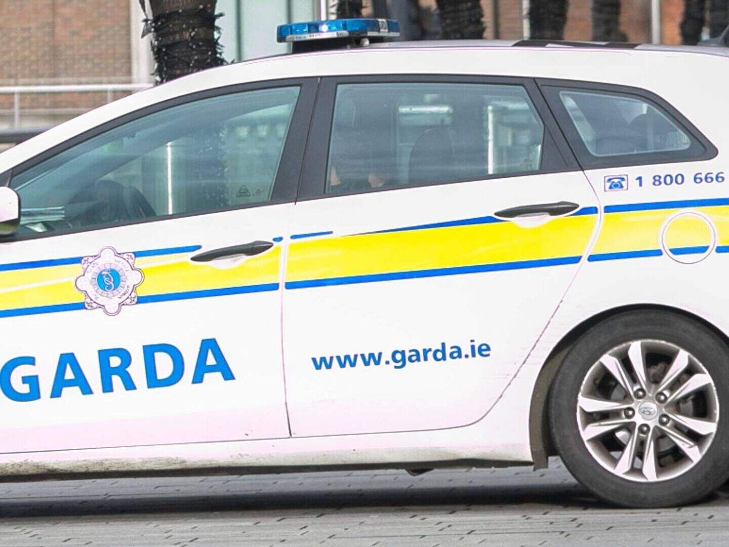 Man (30s) arrested after patrol car set on fire outside garda station ...
