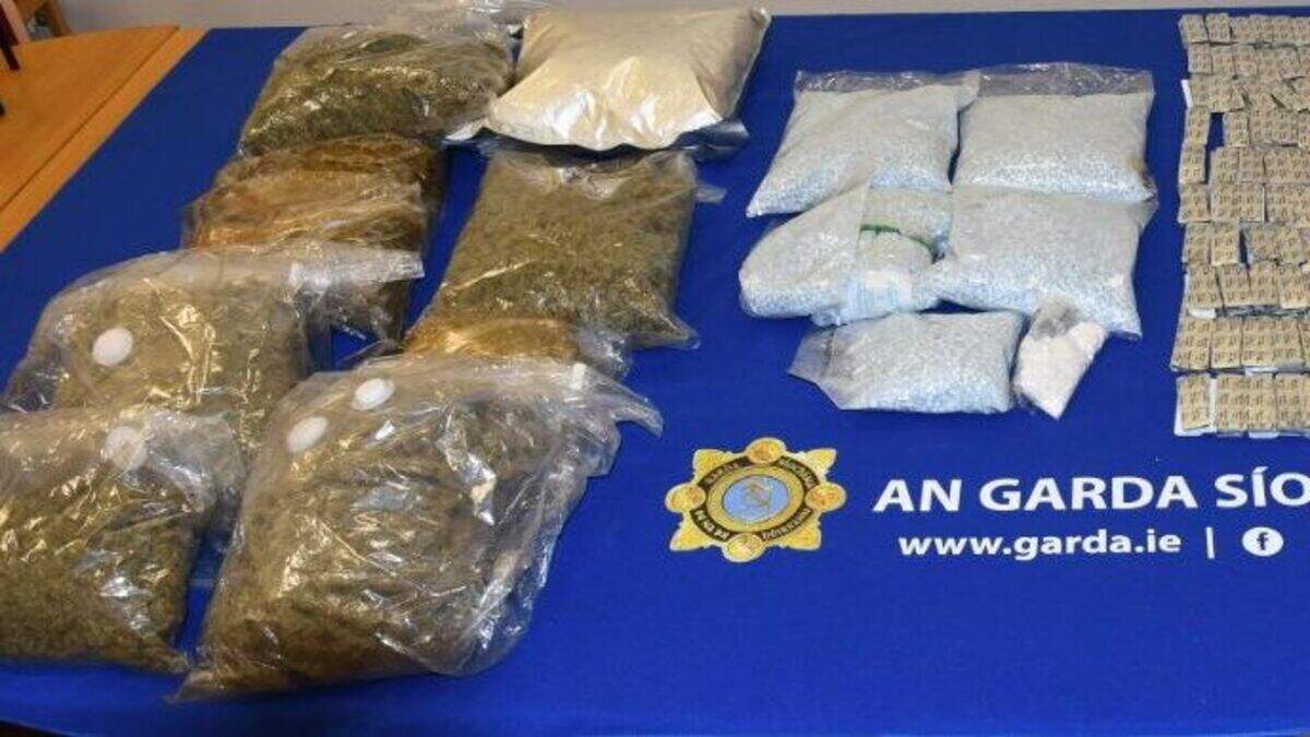 Man and woman (30s) arrested as drugs worth €388k seized following raid ...