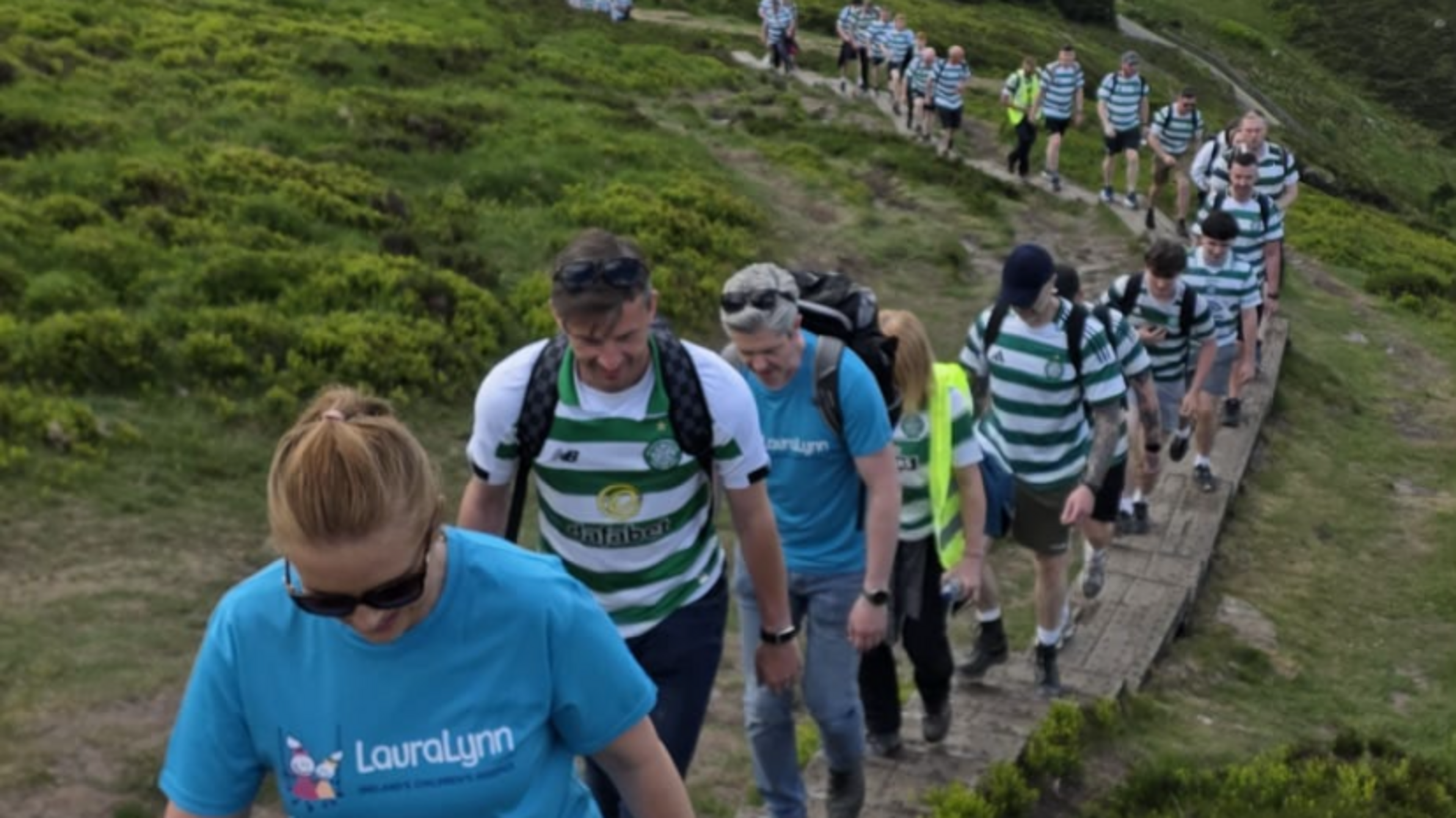 Love/Hate star joins Celtic mountain warriors on epic hike to raise funds for kids’ charity