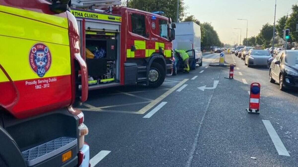 Woman rushed to hospital after three vehicle crash in Dublin | Crime World