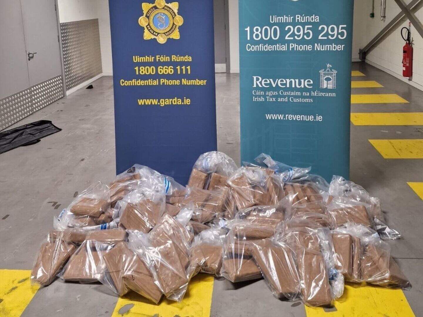 Two men arrested over €7.2m cocaine seizure at Rosslare Europort in ...