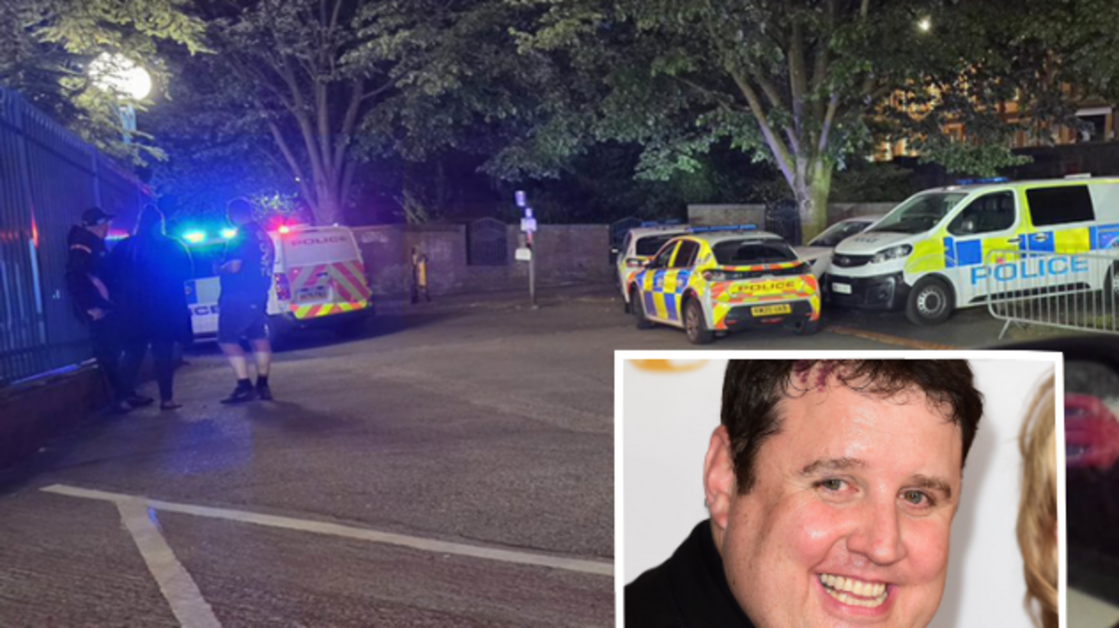 Teen in custody after ‘bomb hoax’ halts Peter Kay show with audience evacuated