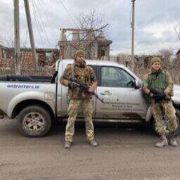 Irish company’s pick-up truck photographed on Ukraine battlefield ...