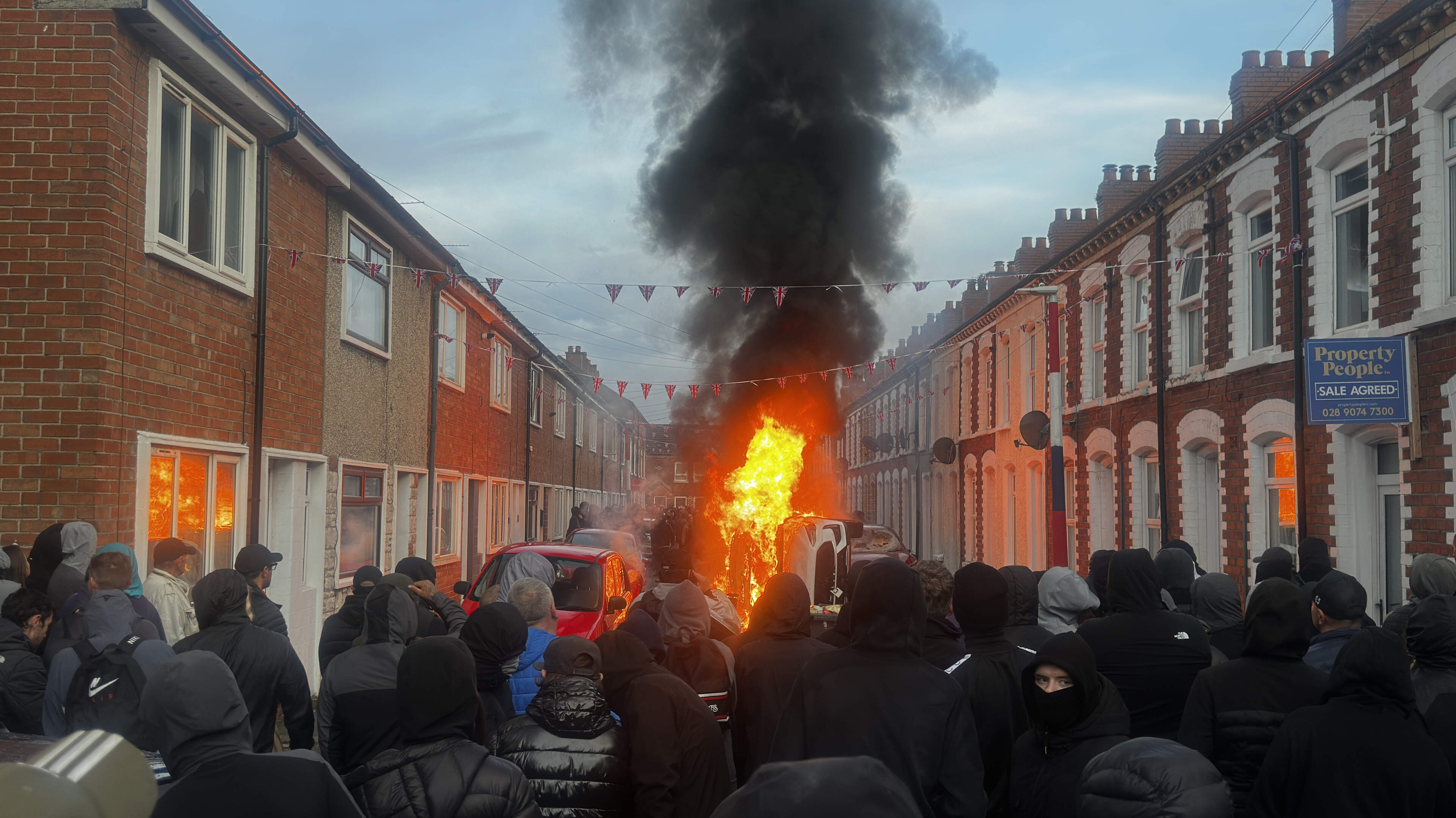 Roisin Gorman: Thugs got a full house in rioting bingo... and then set fire to it