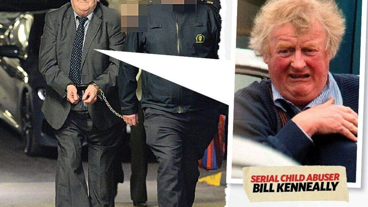 Jailed paedo Bill Kenneally pictured before telling inquiry he was ...