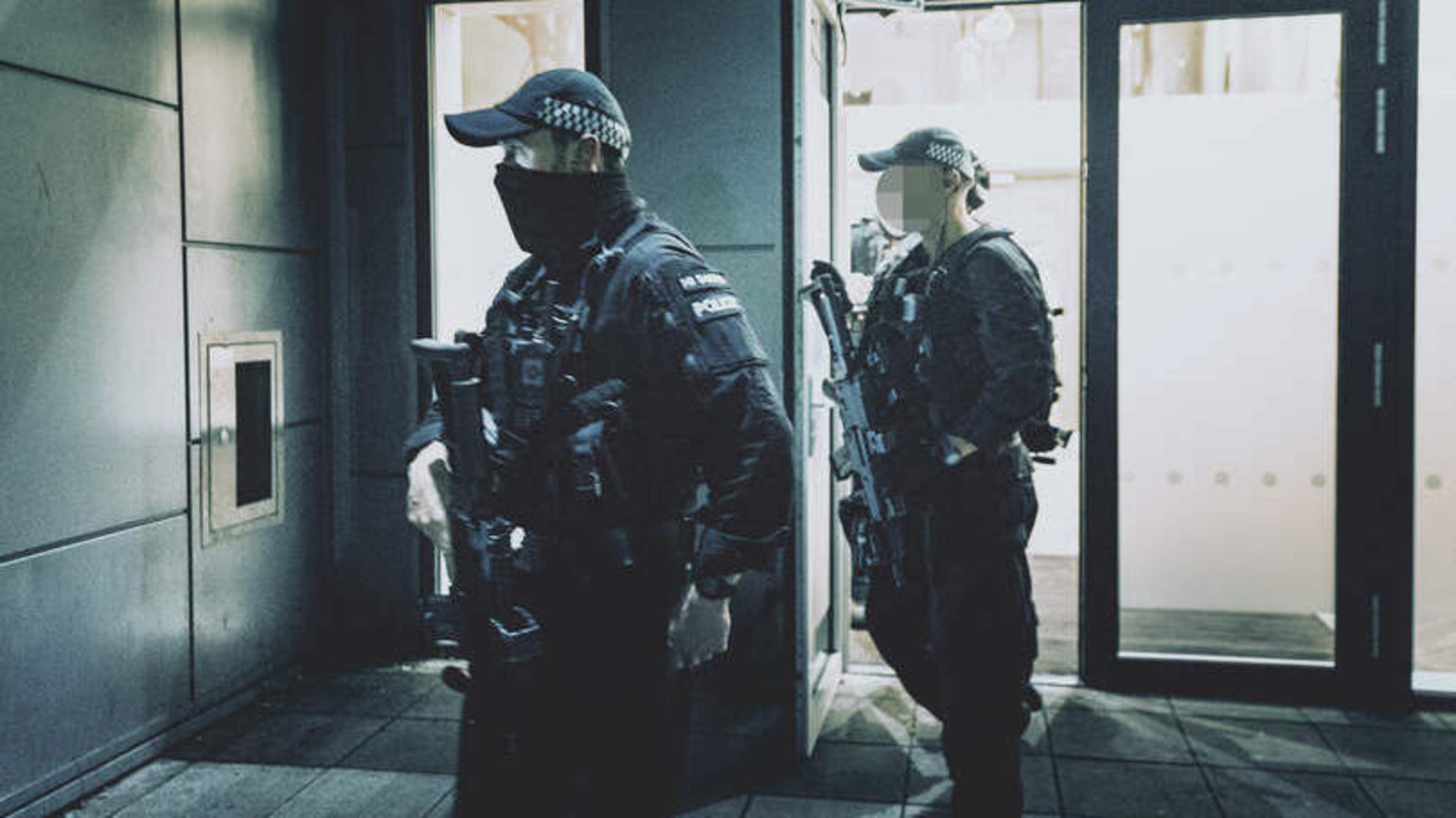 Armed response teams scrambled after man with knife forces entry to apartment and assaults occupant