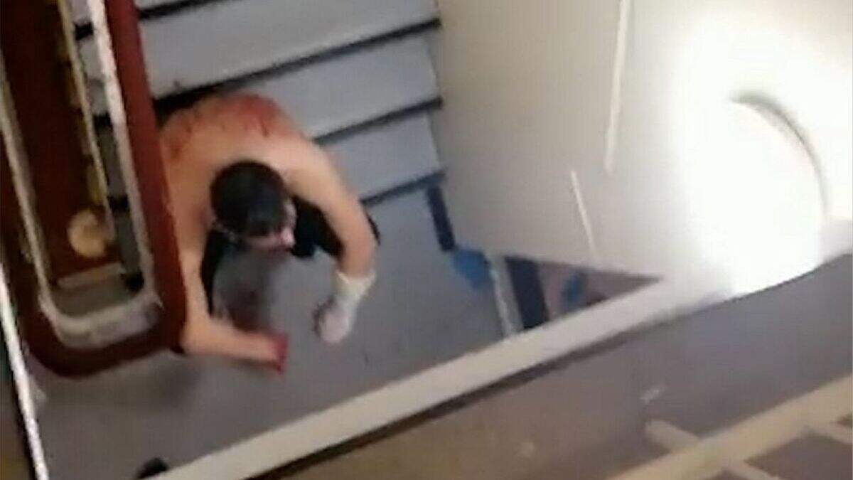 Moment Ryan McNab killer Marc Doak arrested with blood on his hands in ...