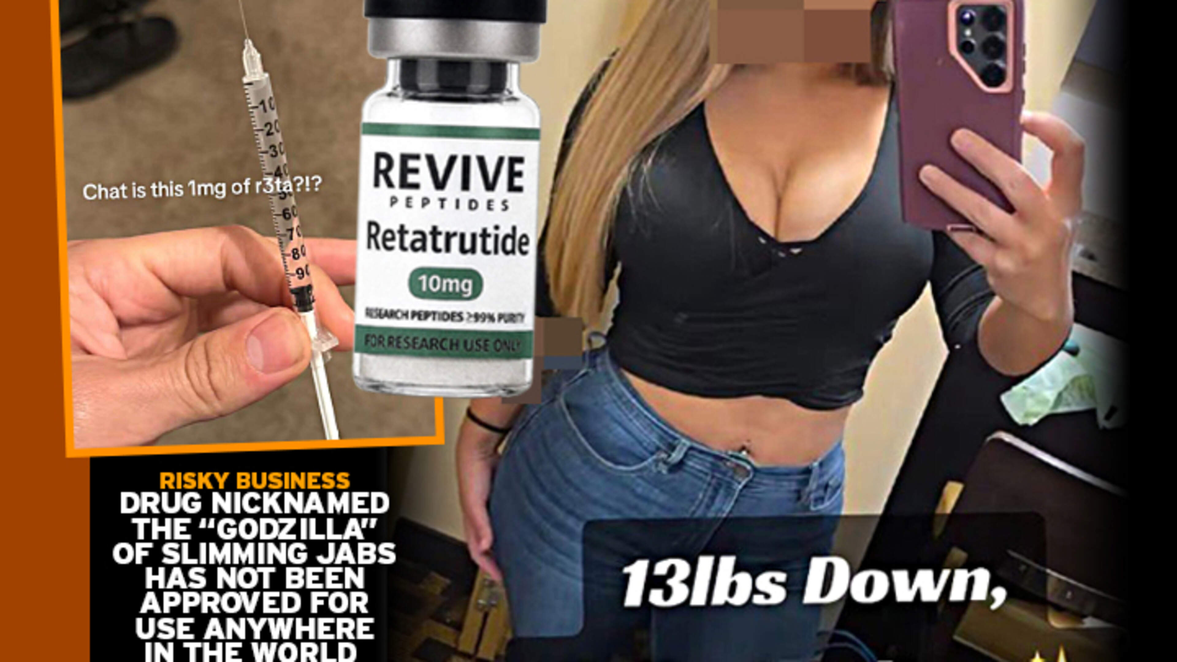 Irish personal trainer illegally selling ‘Godzilla’ weight-loss jab despite deadly side effects