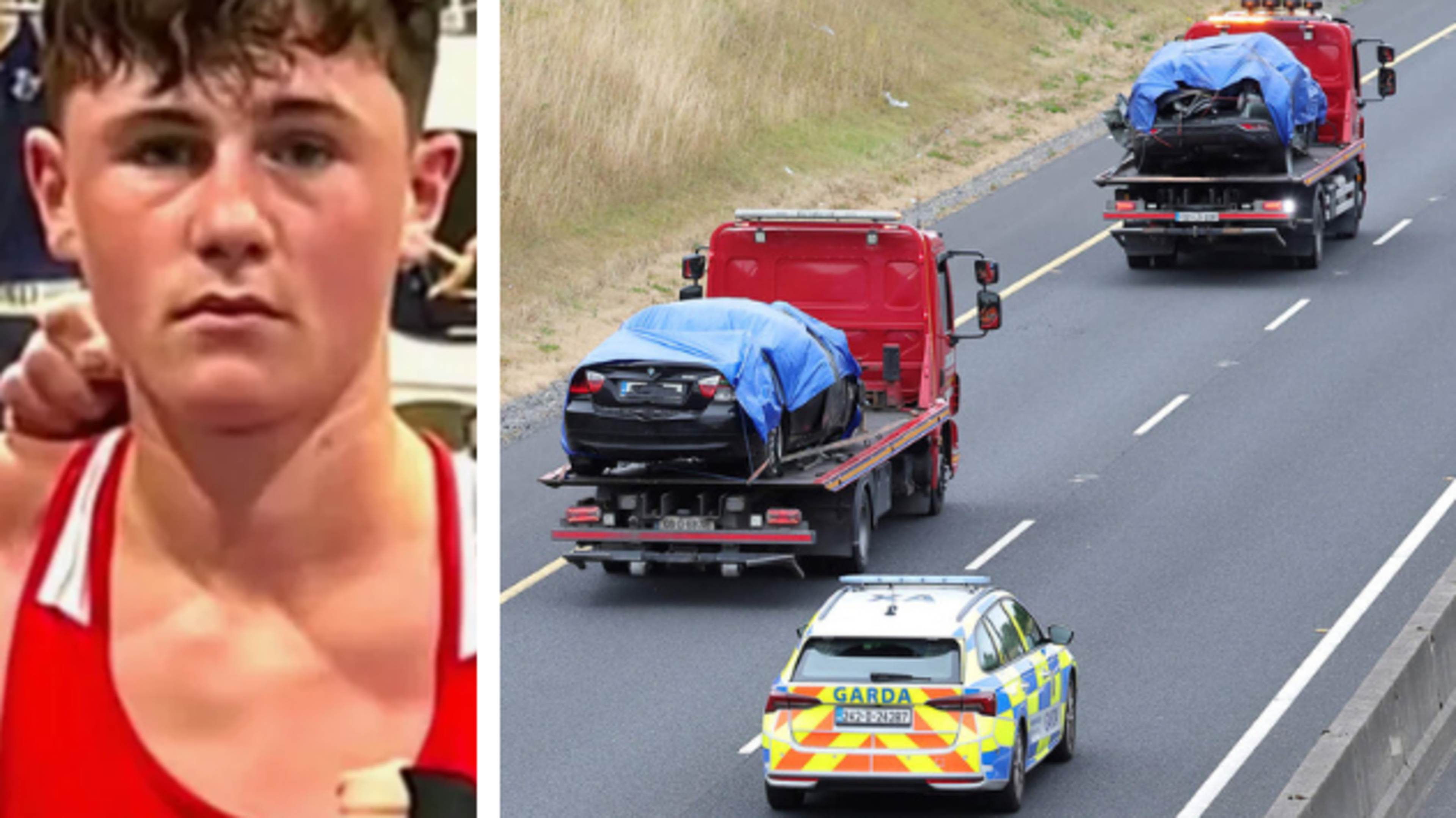 Funeral notice for M9 crash teen removed after vile abuse posted online