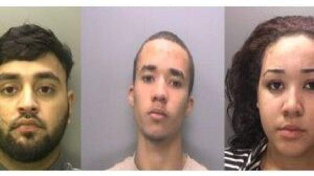 Woman and two male members of Birmingham drugs gang caught buying ...