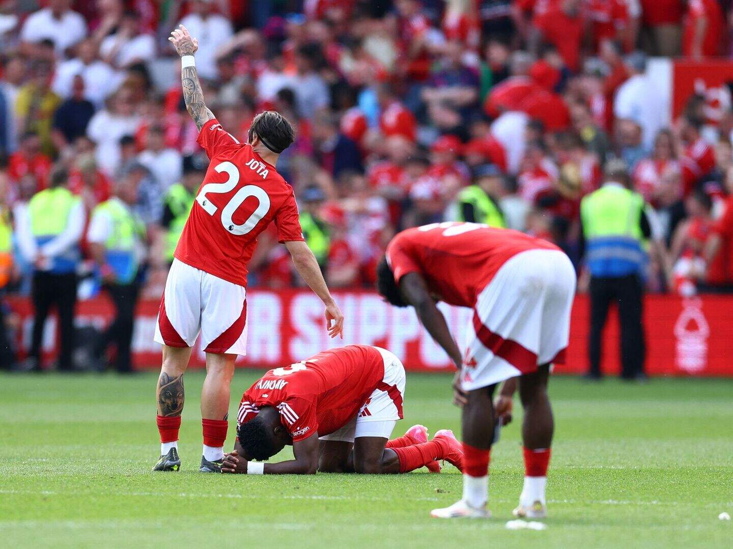 Nottingham Forest’s Taiwo Awoniyi in induced coma after urgent ...