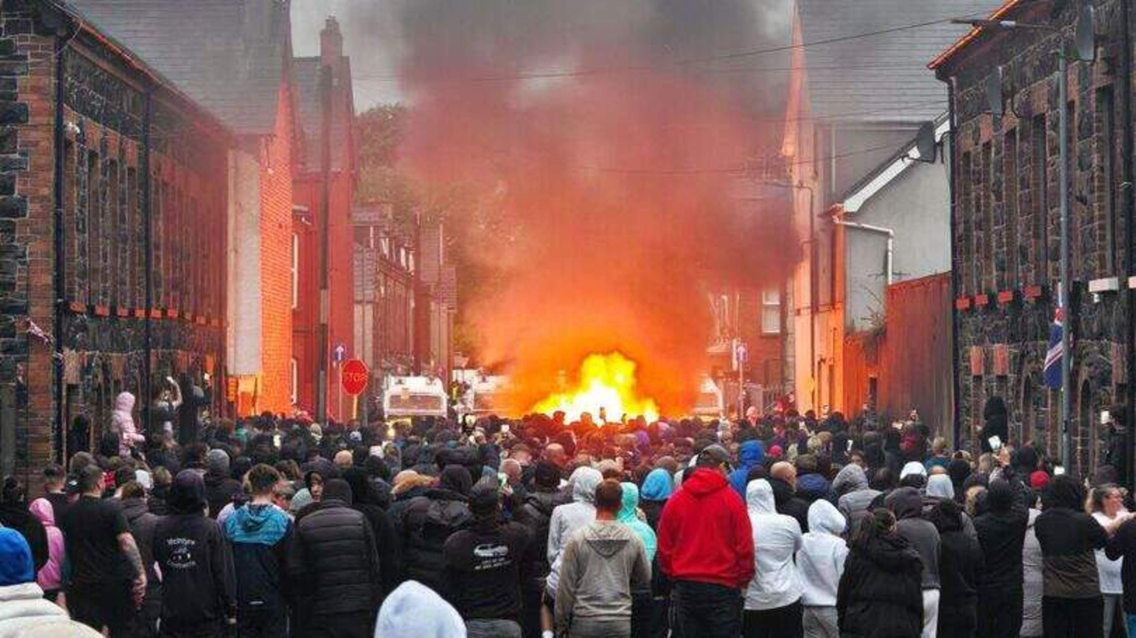 One in seven arrested over Ballymena riots later reported for domestic abuse