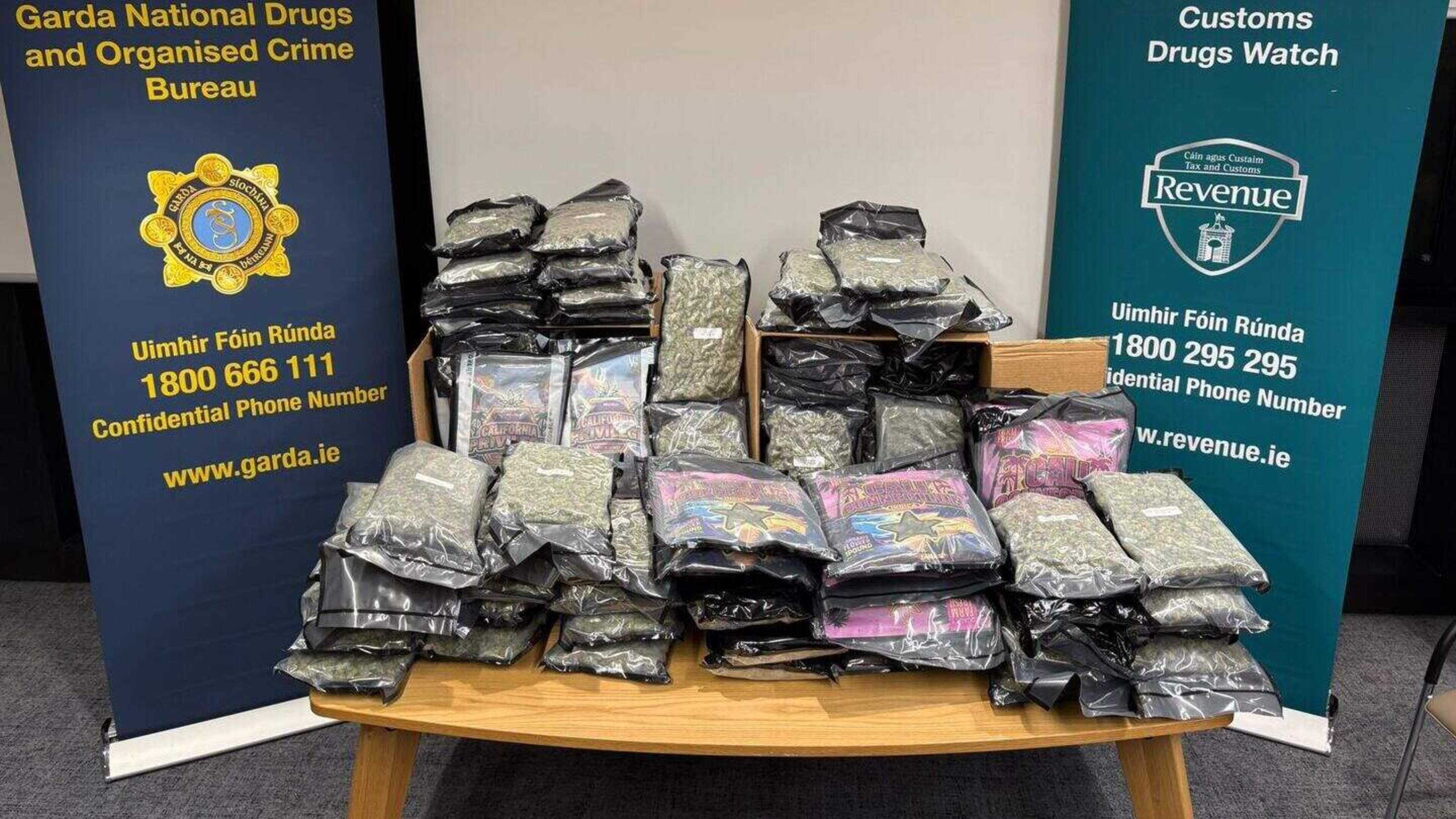 Two men due in court over €1 million drugs seizure