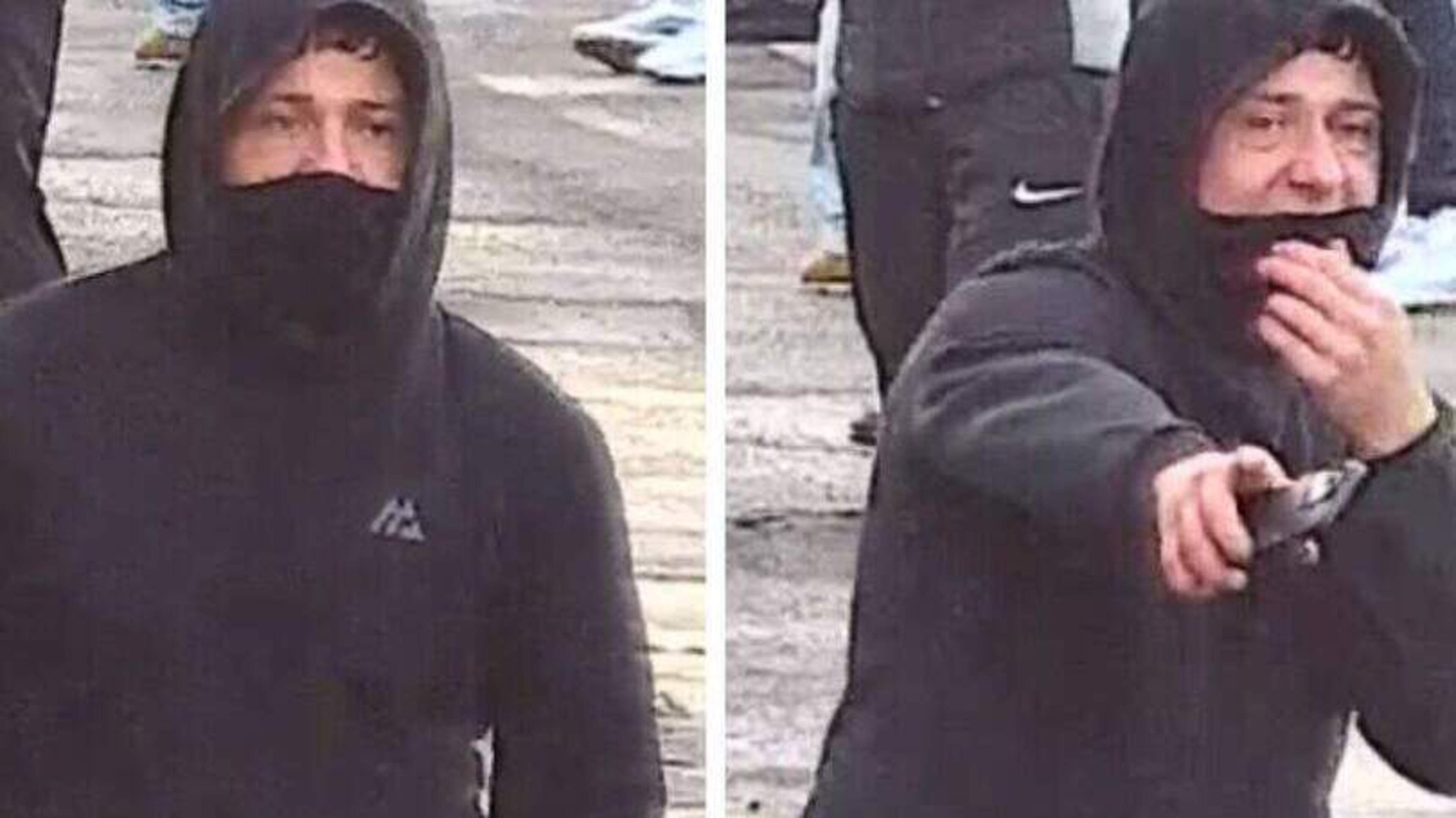 Cops release images of man they wish to speak to in relation to last week’s disorder in Newtownabbey
