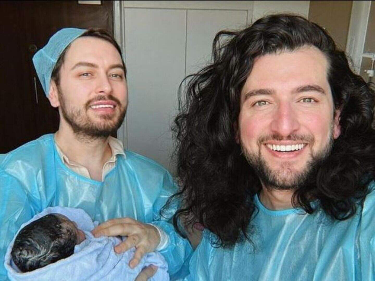 Brian Dowling and Arthur Gourounlian announce birth of ‘beautiful’ new ...