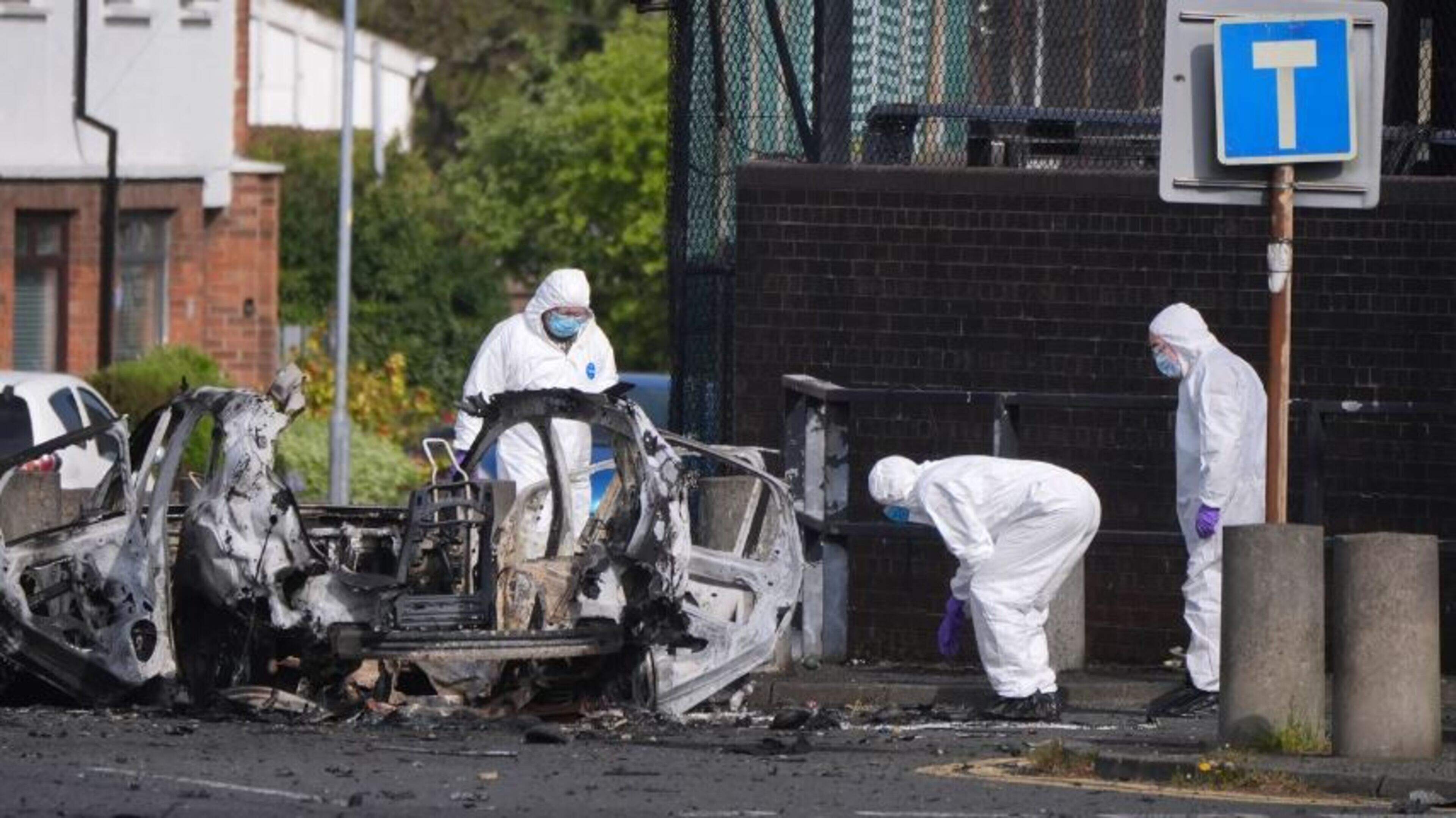 Political leaders unite to condemn ‘cowardly’ car bomb attack on PSNI station
