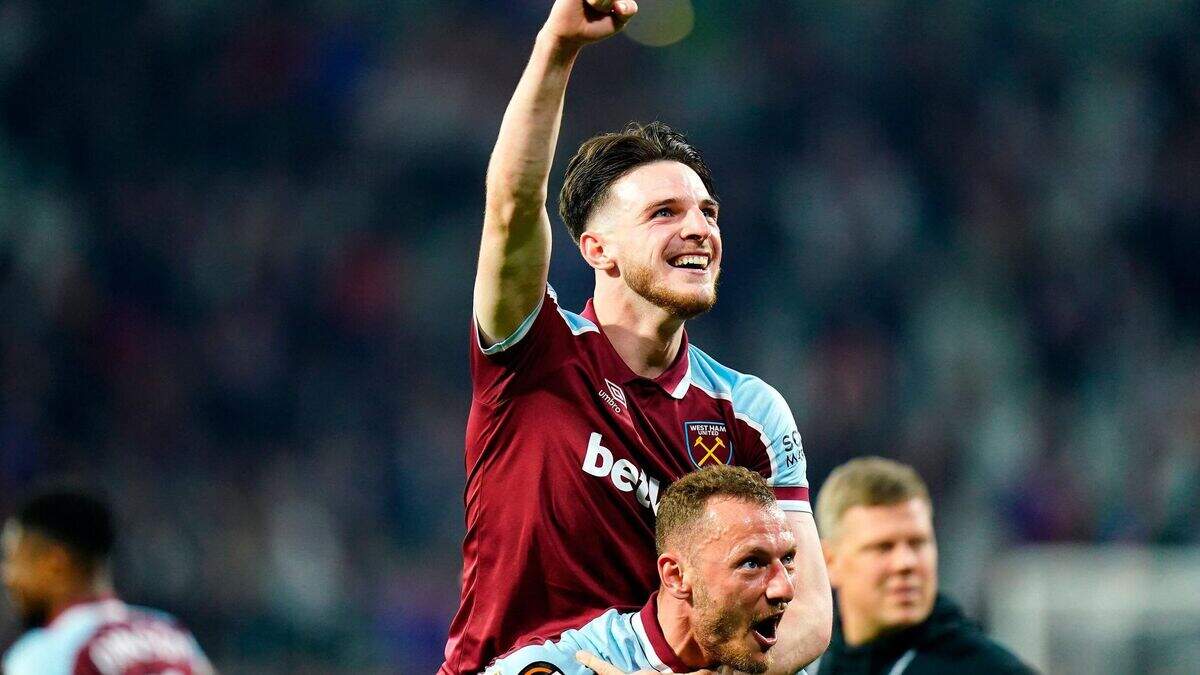 Manchester City sizing up summer move for Hammers midfield star Declan ...