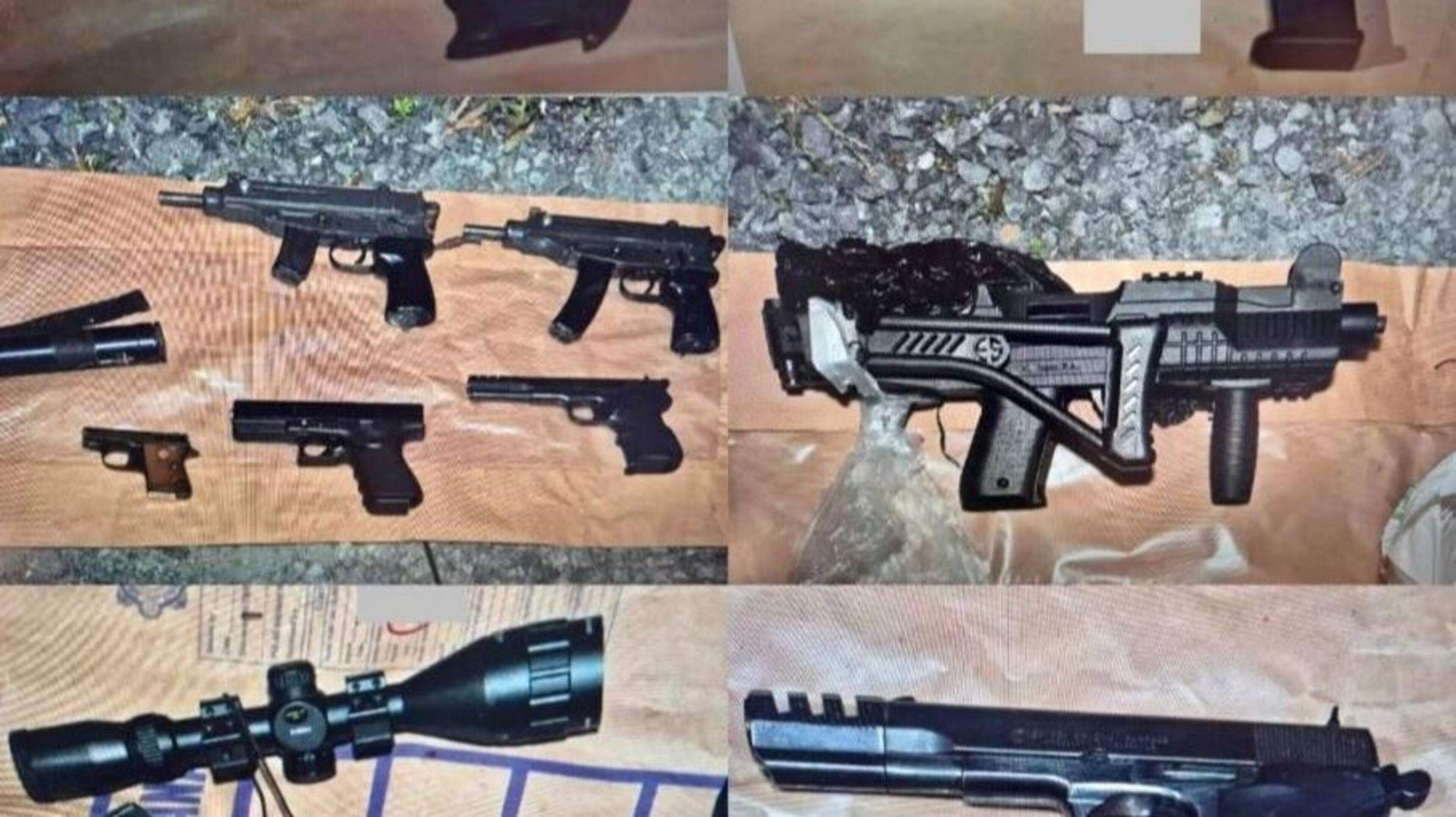 Gardaí seize machine guns, pistols and drugs in operation targeting organised crime