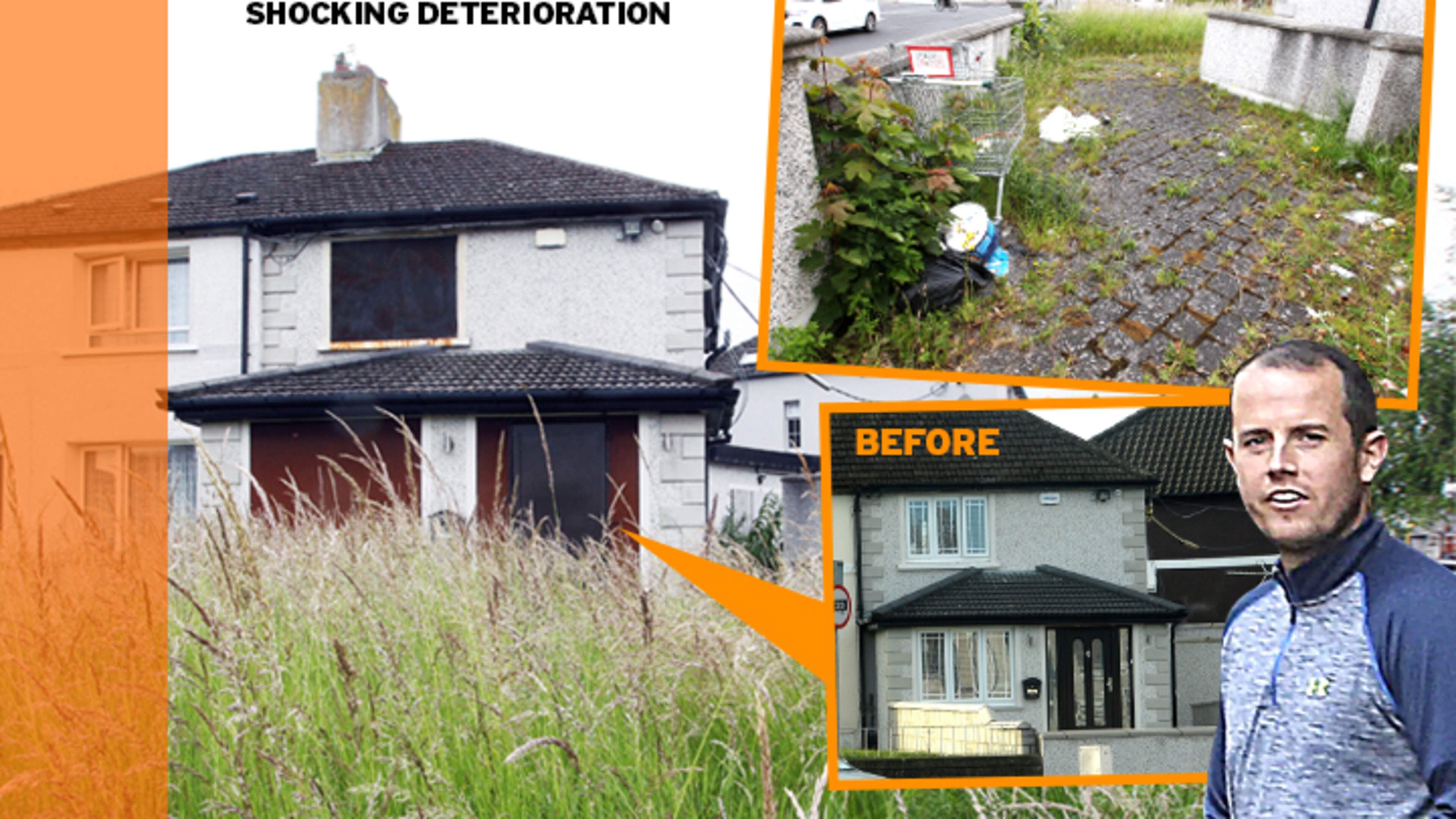 Sean McGovern’s former Dublin home branded a ‘disgrace’ as new pics show shocking deterioration