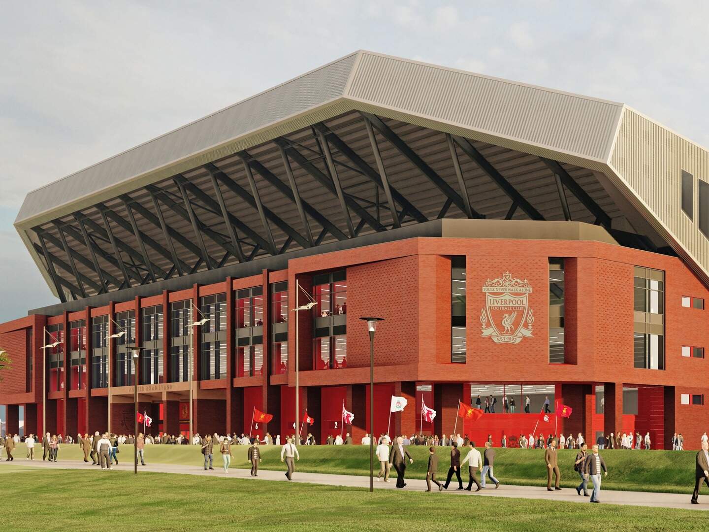 Liverpool ‘absolutely delighted’ with progress made in Anfield ...