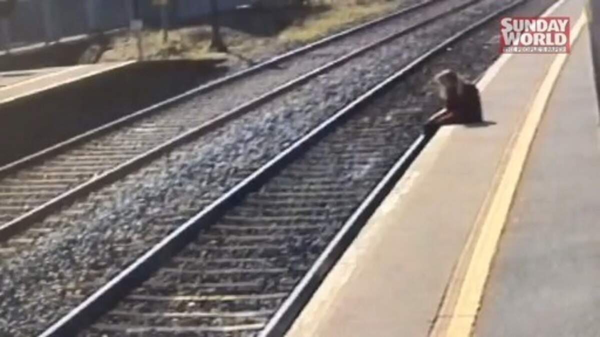 Irish Rail release CCTV of near misses to urge public to stay off ...