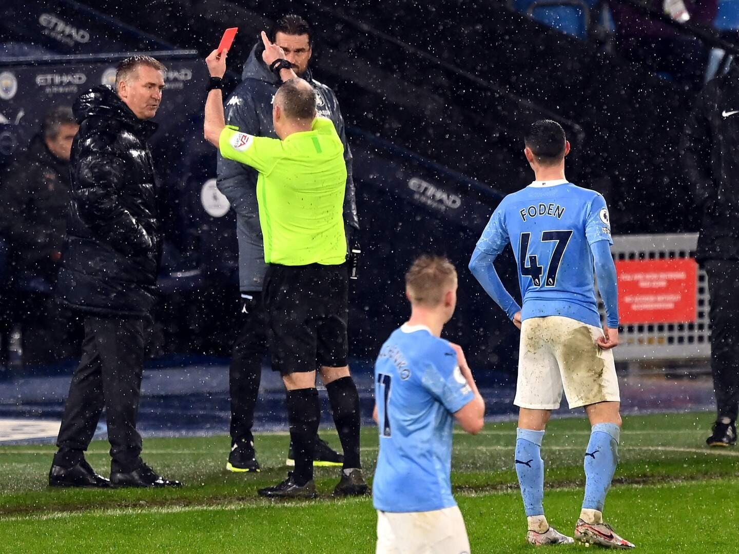 Aston Villa boss Dean Smith charged by FA for Manchester City ...