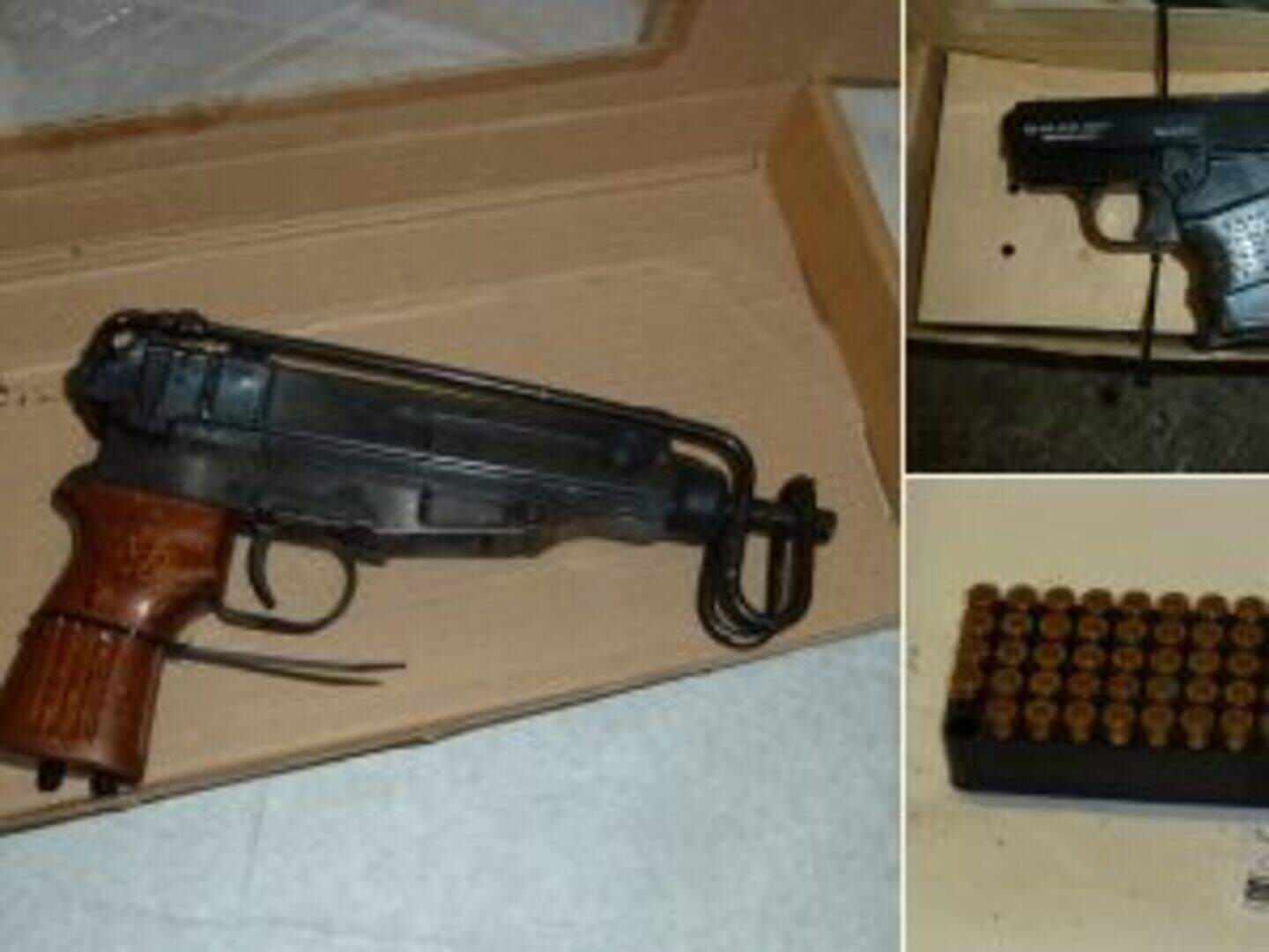 Police seize Skorpions, submachine gun and pistols destined for ...