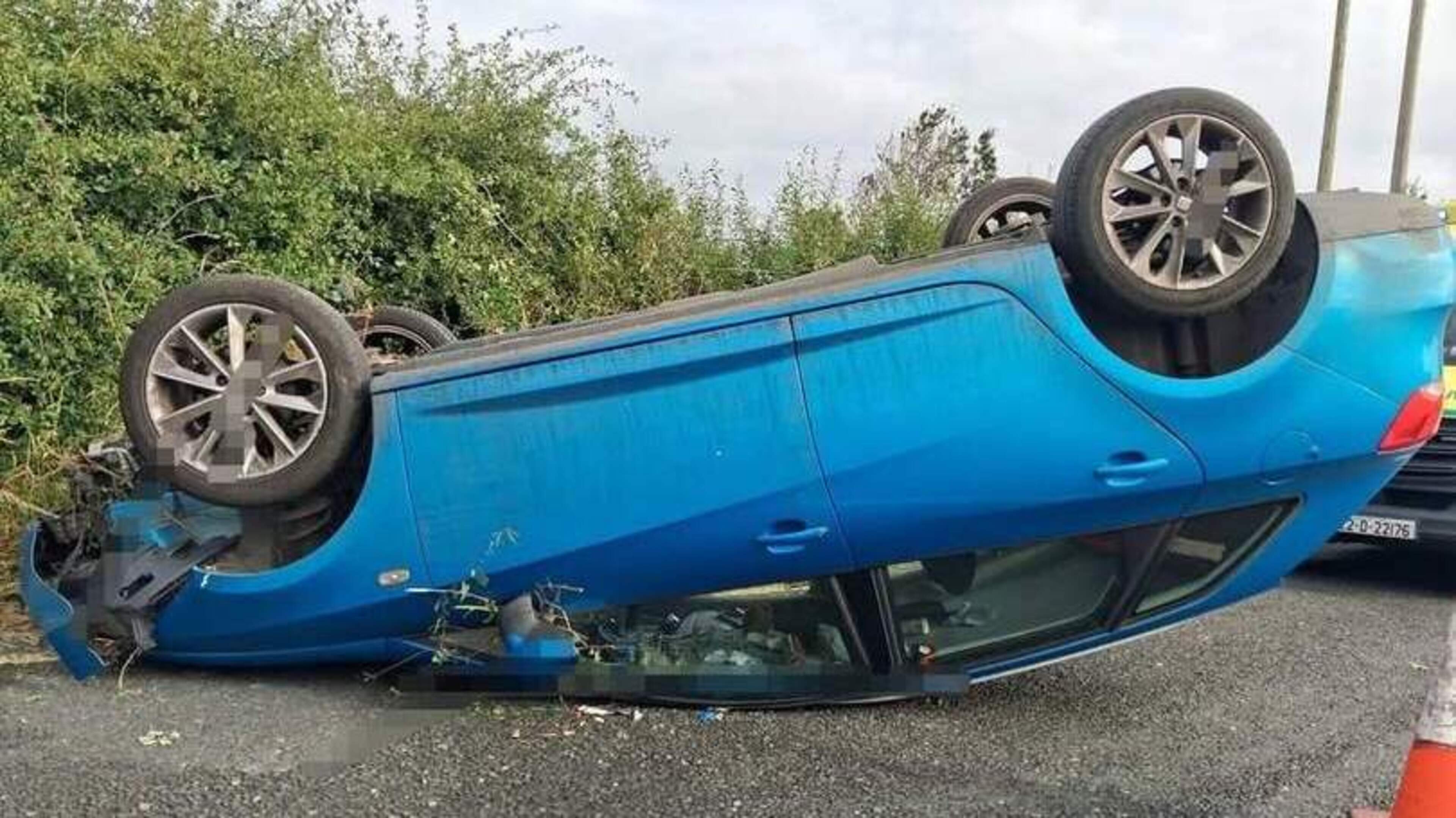 Driver who flipped car onto roof during ‘horrific’ crash tests positive for cocaine and cannabis