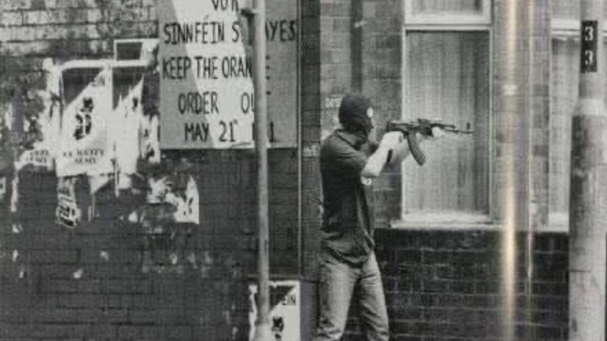 New tribute to ‘popular' IRA gunman appears at spot where he fired rifle at police