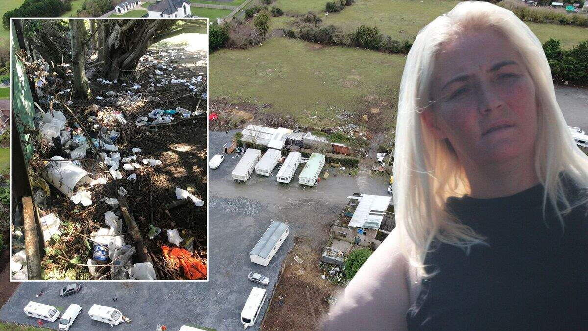 Local anger as rubbish surrounds 'Fat' Andy Connors widow's unofficial ...