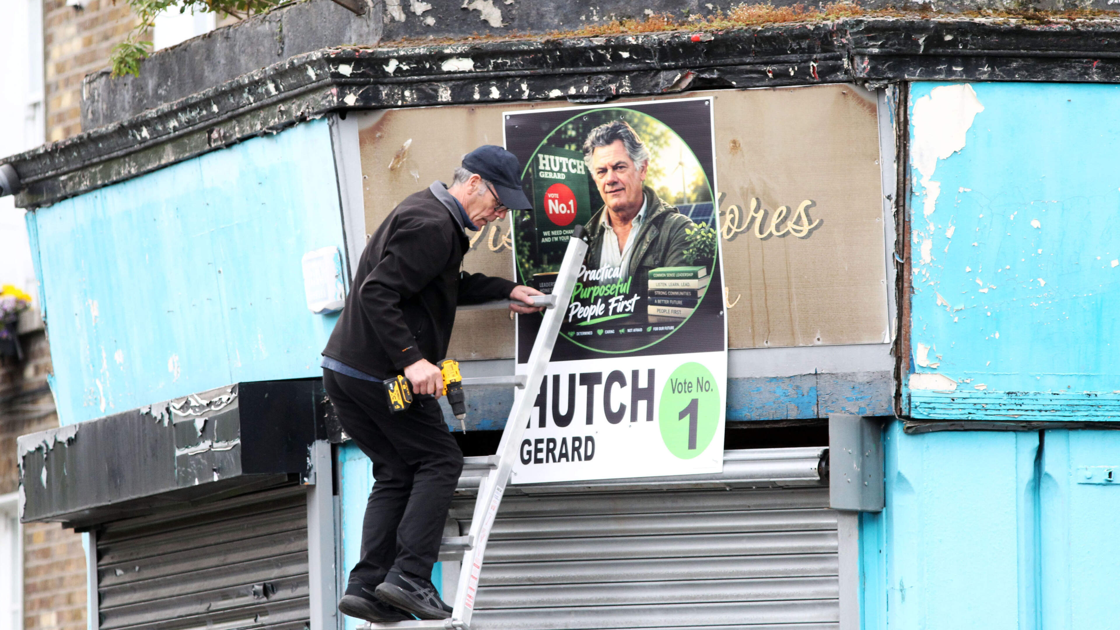 Feud target Patsy Hutch turns posterman as he goes on election campaign for ‘The Monk’