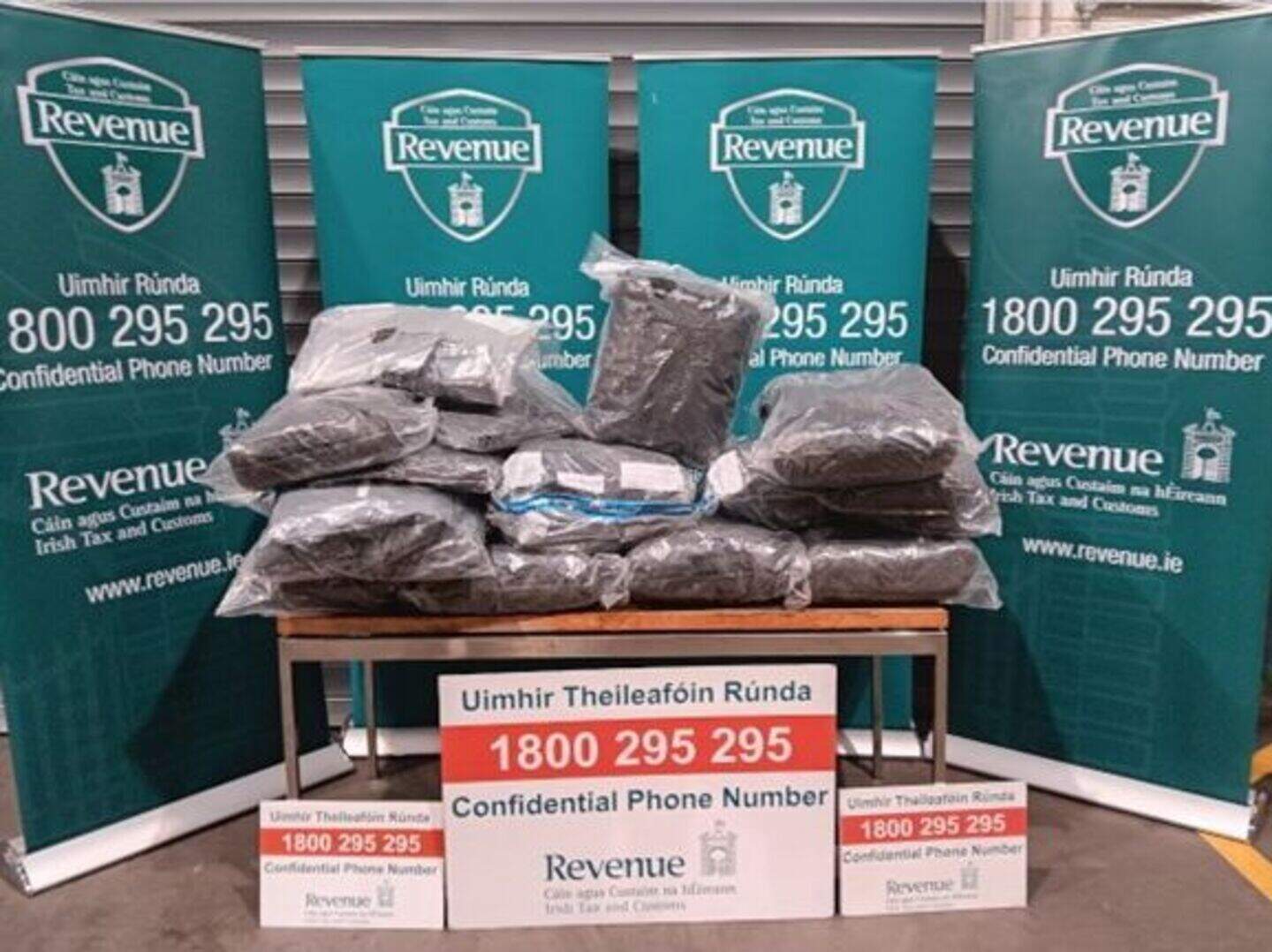Man and teen girl charged after seizure of cannabis worth €240,000 in ...