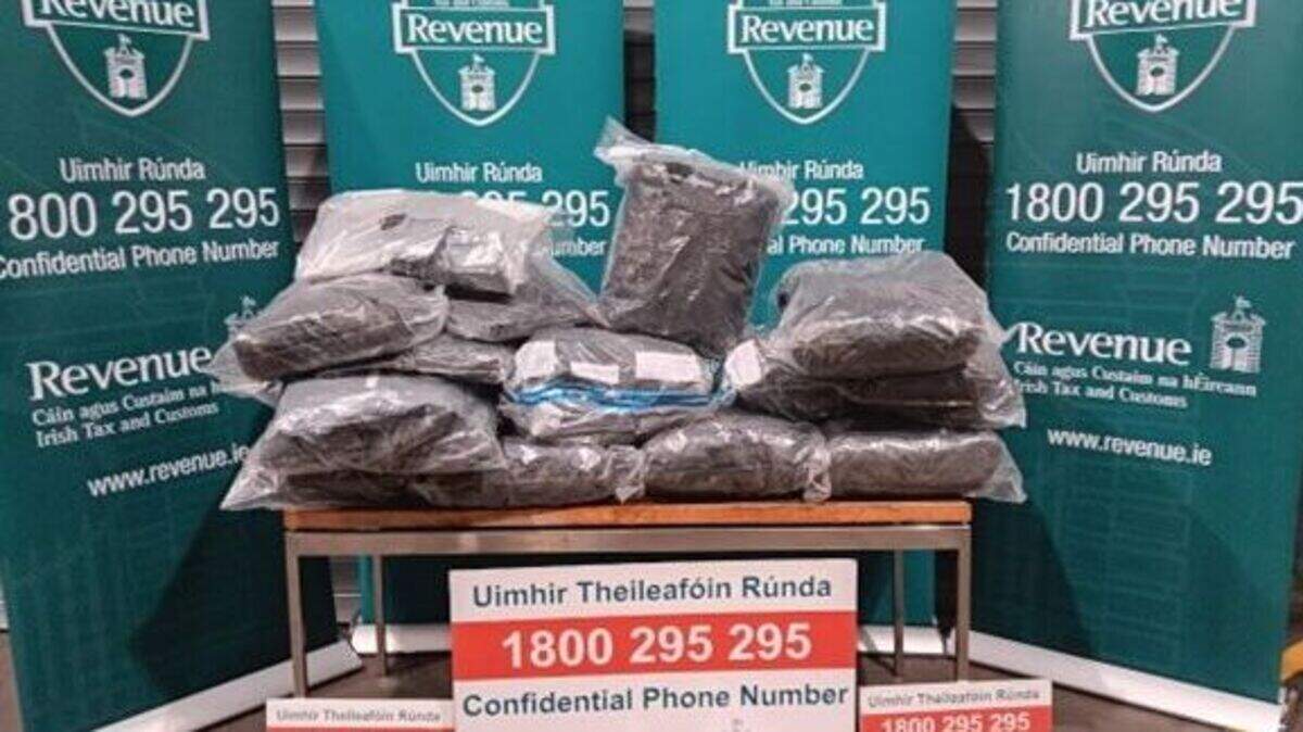 Man and teen girl charged after seizure of cannabis worth €240,000 in ...