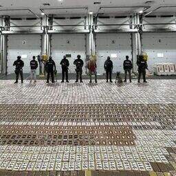Ecuador police discover six tons of cocaine wrapped up in 5,630 ...