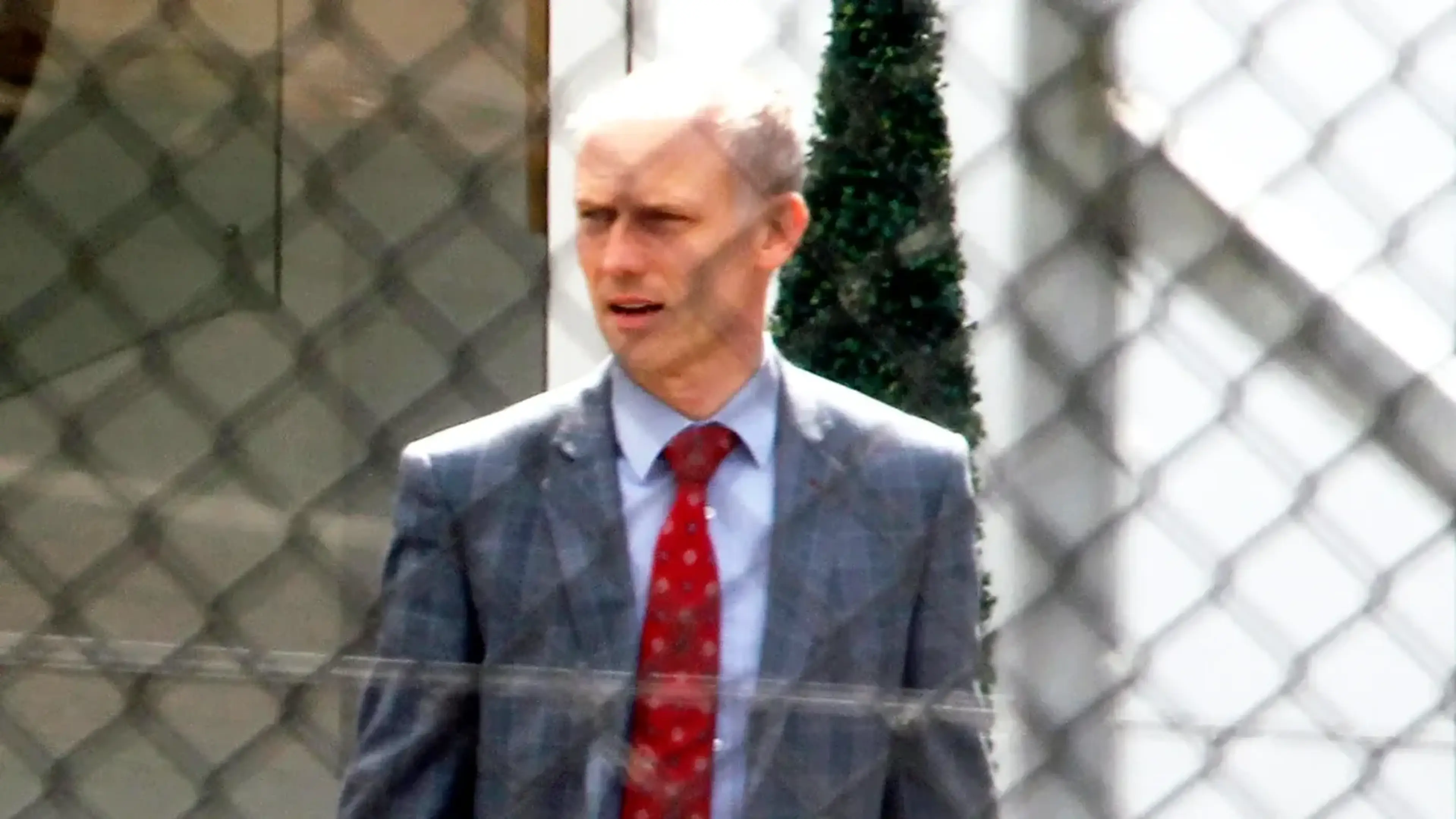 Convicted creep allegedly filmed unsuspecting young man in airport toilet
