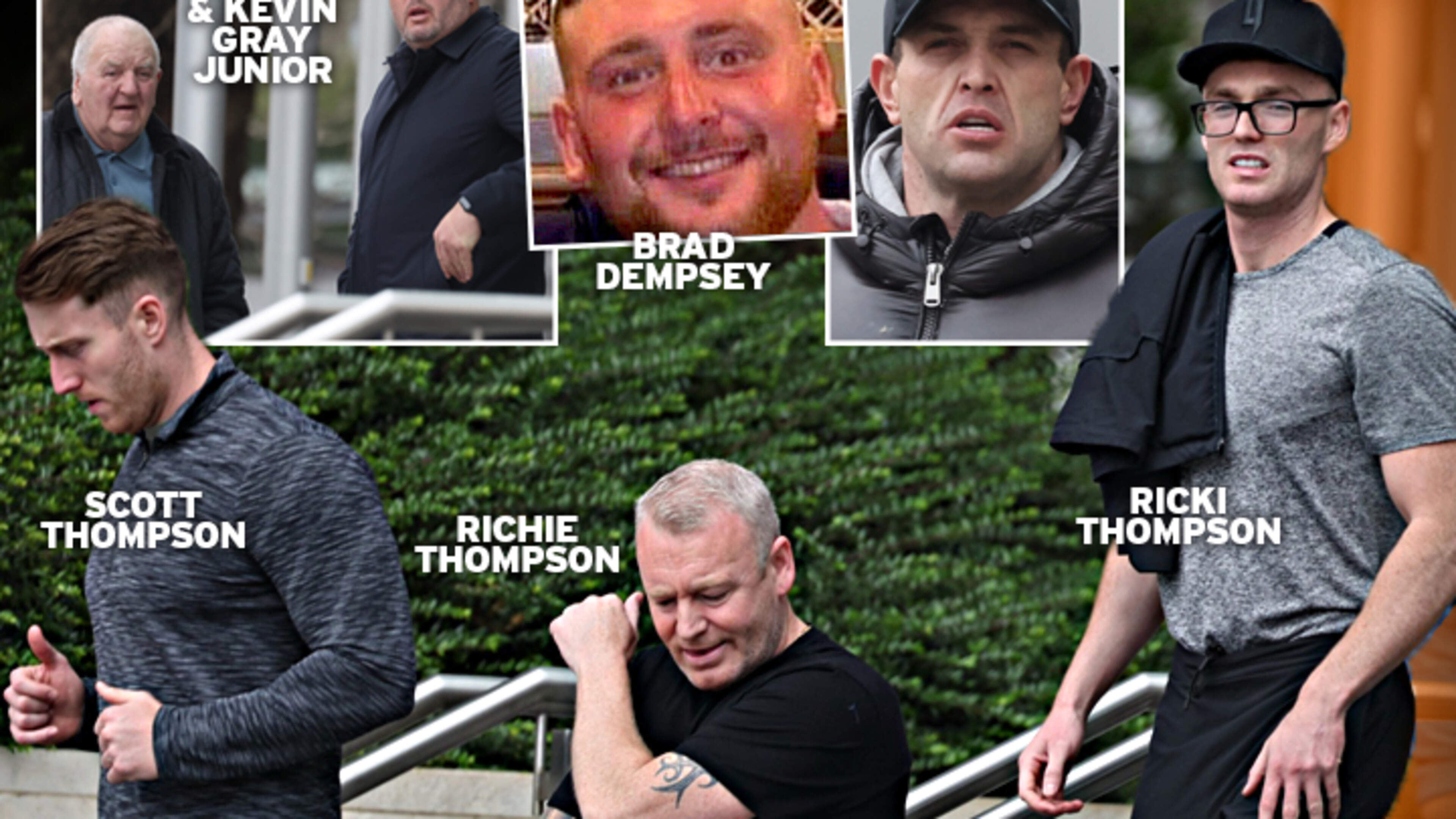 How row over dog led to mass brawl between members of Fat Freddie Thompson’s family  