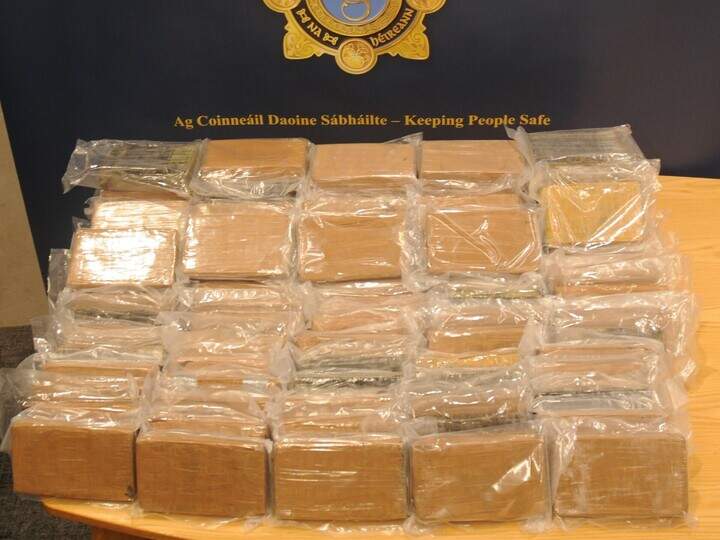 Four men arrested as gardaí seize €7.2 million worth of cocaine | Crime ...