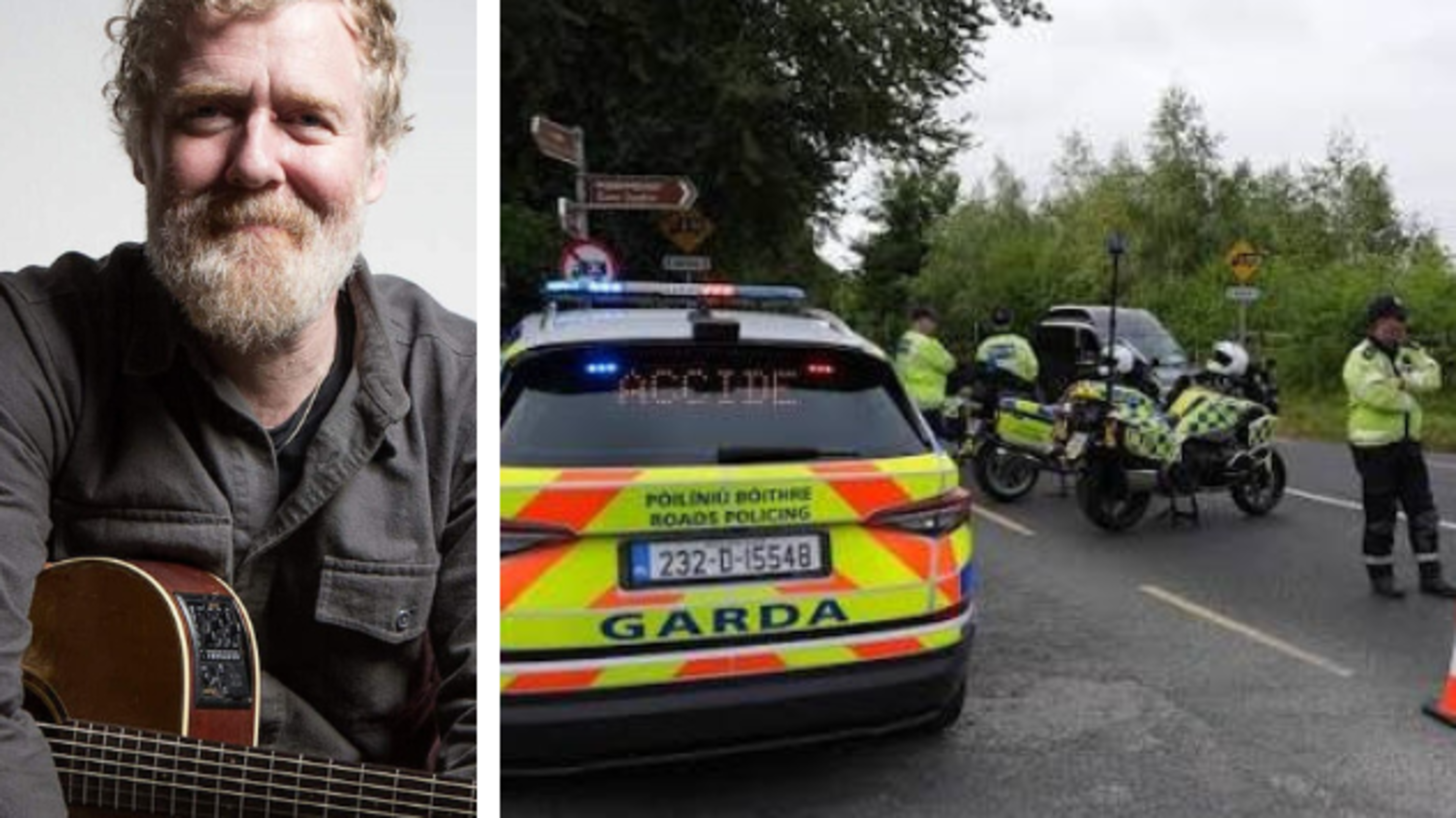 Good Samaritan who helped Glen Hansard after fatal crash speaks out as Garda probe continues