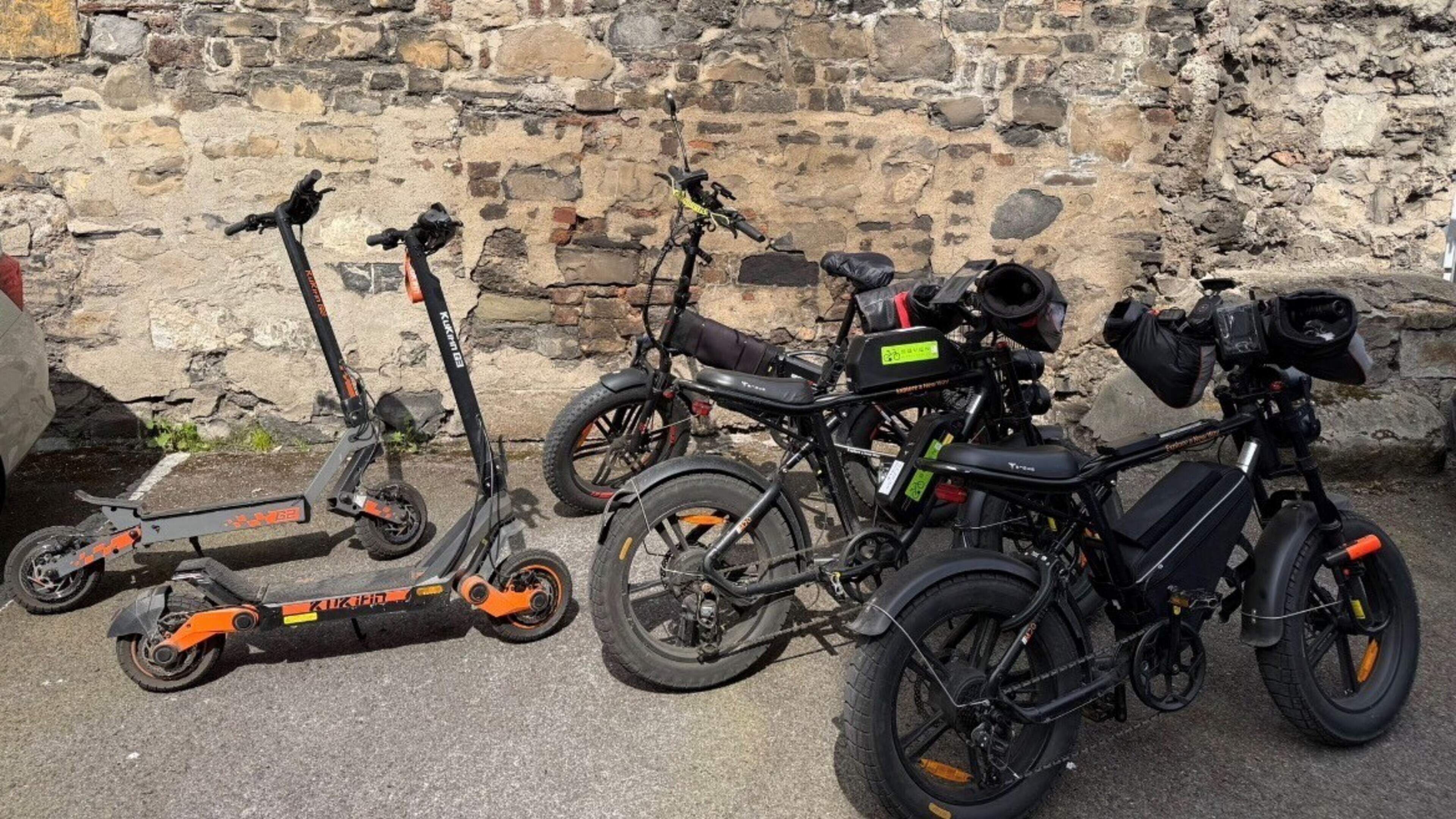 Man (40s) arrested over weapons as gardaí seize six e-bikes and e-scooters in Dublin