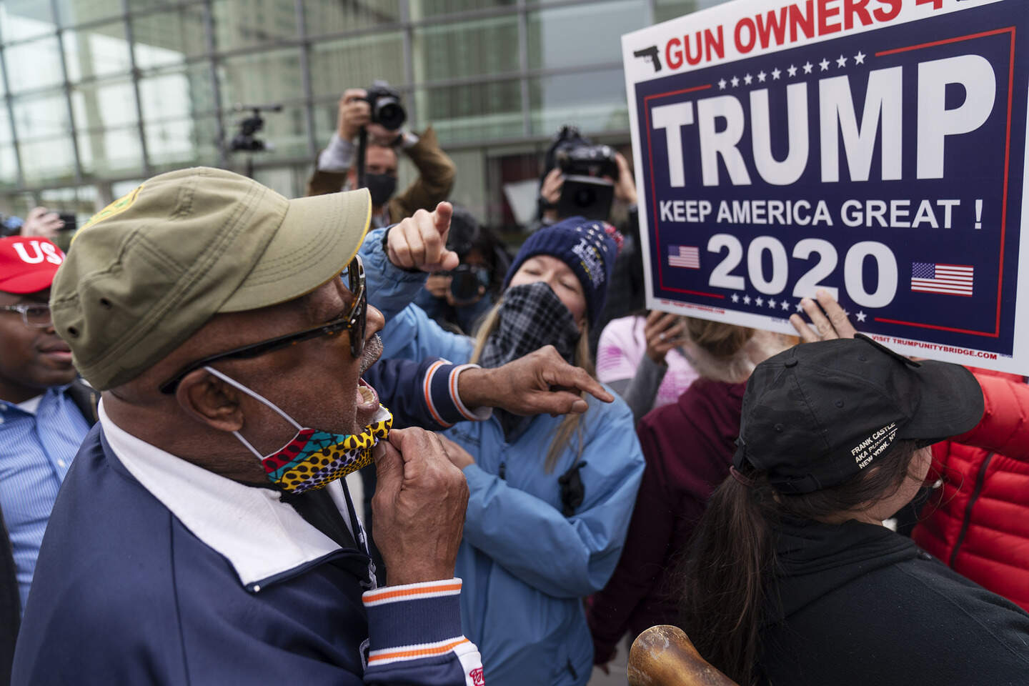 US election officials concerned by threats and protesters | Crime World