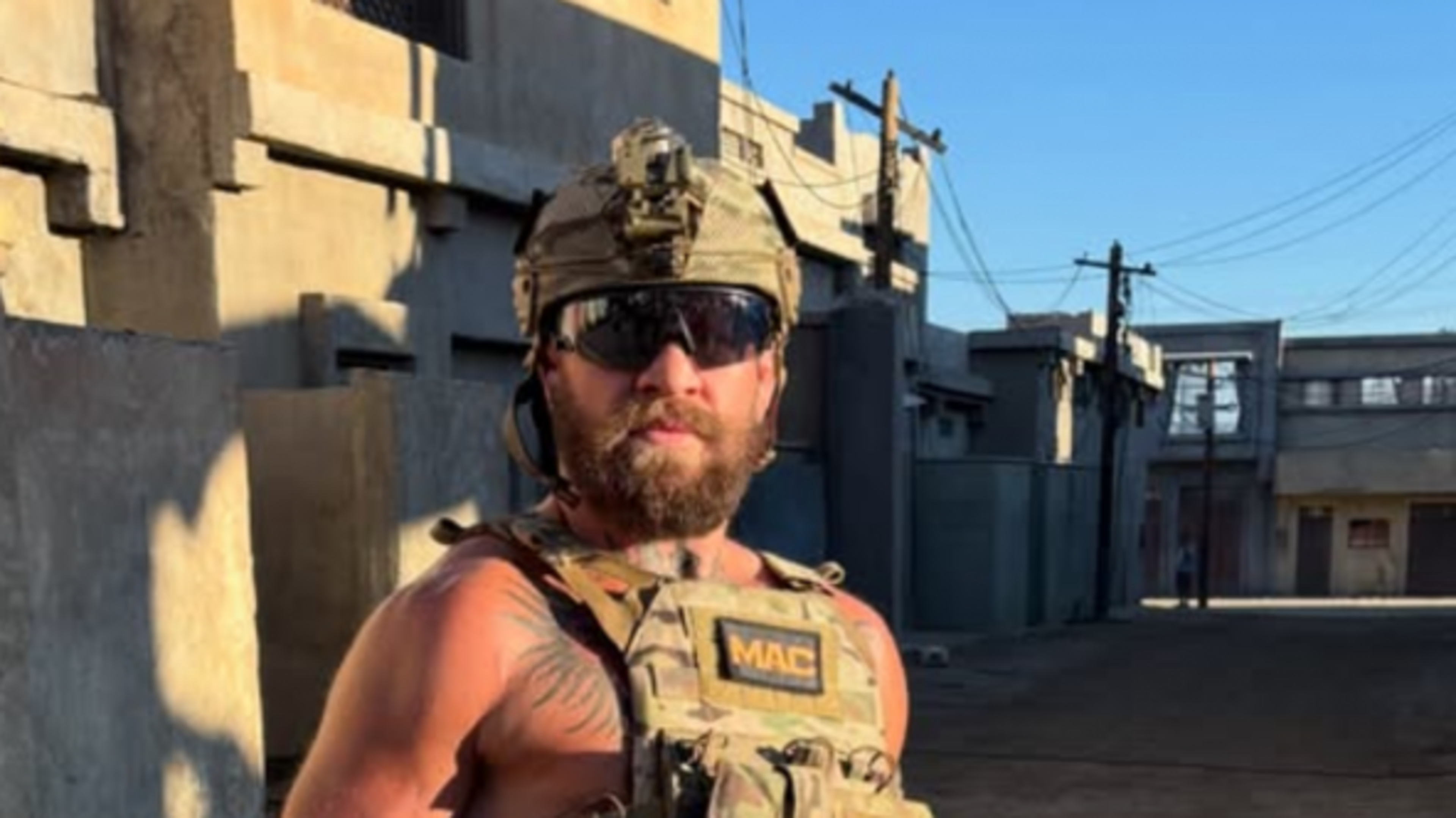 Conor McGregor returns with Army armbush video shoot - days after he’s sued over tweet