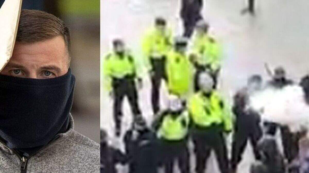 Man who threw firework that injured garda during anti-lockdown protest ...